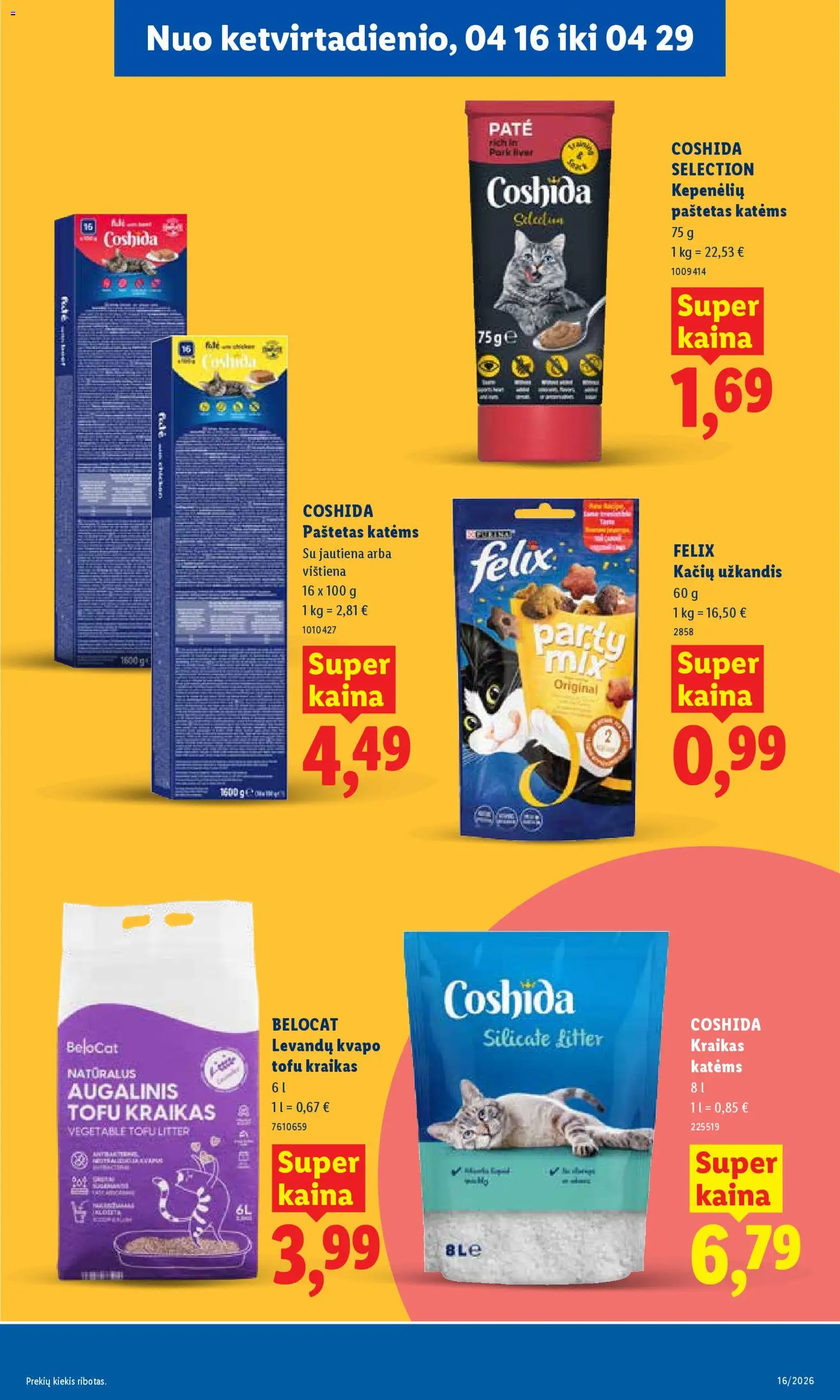 LIDL akcijos nuo 13.04.2026 | Puslapis: 31 | Prekių: Vištiena, Jautiena