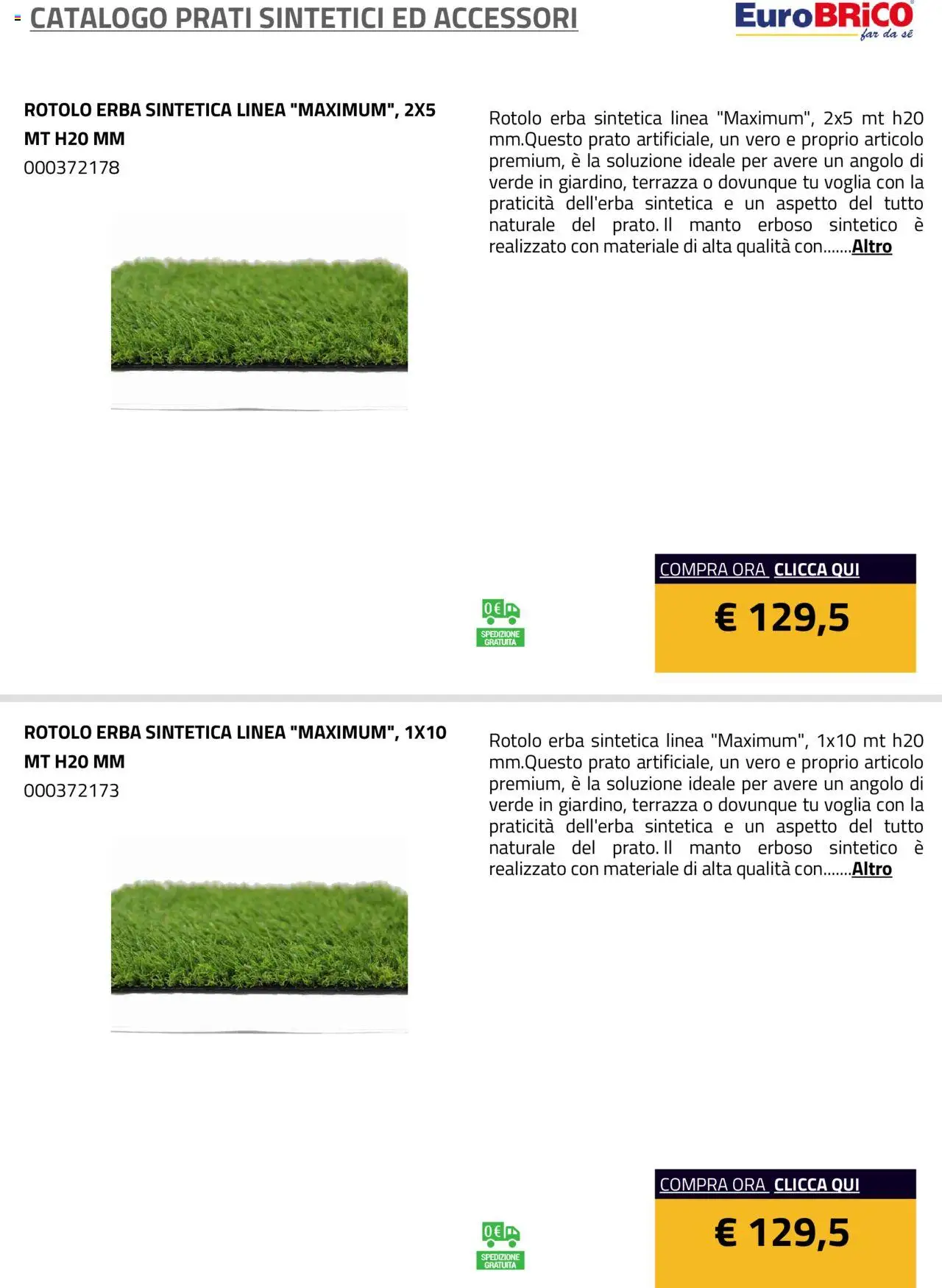 Volantino Eurobrico del 23.07.2025 | Pagina: 10