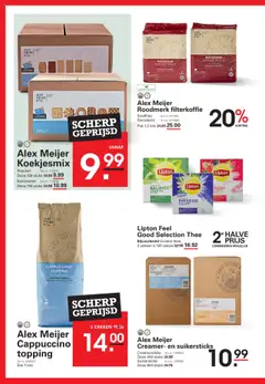 Sligro - Folder - Voorbeeld van een folder van Sligro, geldig van 18.09.2025 | Pagina: 66 | Producten: Waffelini, Thee, Zak, Crème