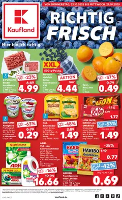 Kaufland prospekt Hannover	 ab 23.10.2025 gültig