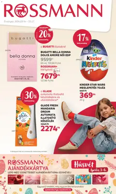 Rossmann akciós újság - amely érvényes a következő dátumtól: 16.03.2026