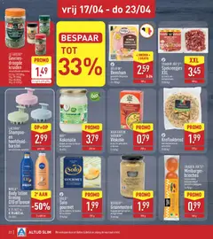 Aldi folder week 16 - Voorbeeld van een folder van Aldi, geldig van 13.04.2026 | Pagina: 22 | Producten: Varkensvlees, Salade, Kész piskótalap, Borstel