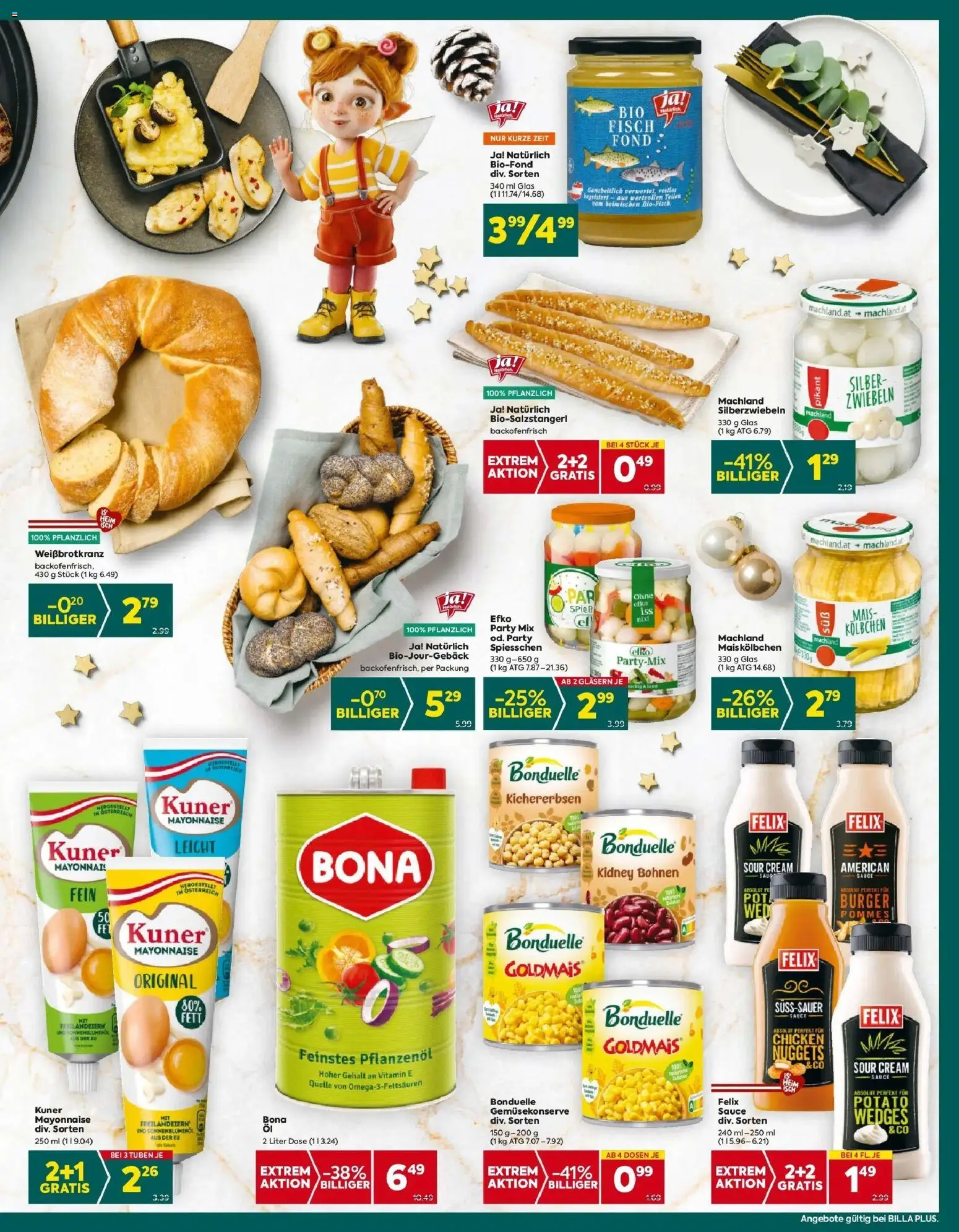 Billa Plus Flugblatt - Salzburg gültig ab 18.12.2025 | Seite: 8 | Produkte: Mayonnaise, Fisch