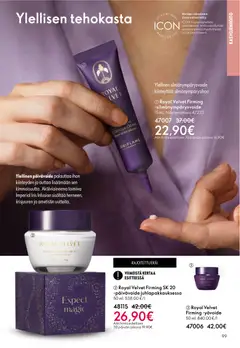 Oriflame-mainoslehti voimassa 31.12.2025 alkaen | Sivu: 99 | Tuotteet: Yövoide, Silmänympärysvoide