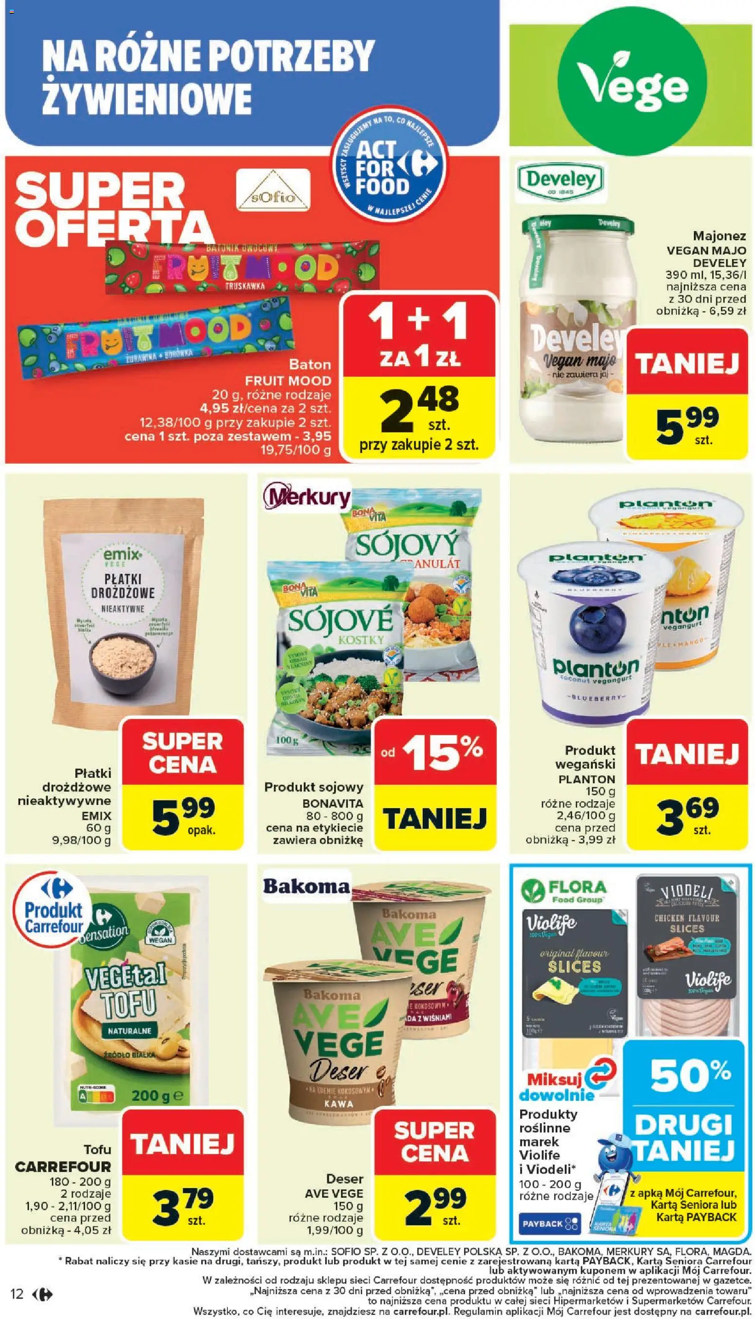 Carrefour Gazetka od 27.10.2025 | Strona: 14 | Produkty: Karta, Żurawina, Kawa, Płatki