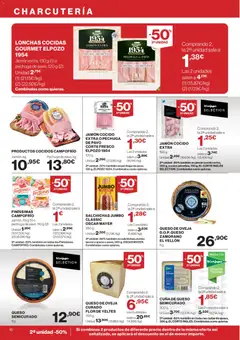 Vista previa Hipercor catálogo válido desde el 07.01.2026 | Página: 10 | Productos: Queso de oveja, Queso, Jamón, Jamón cocido
