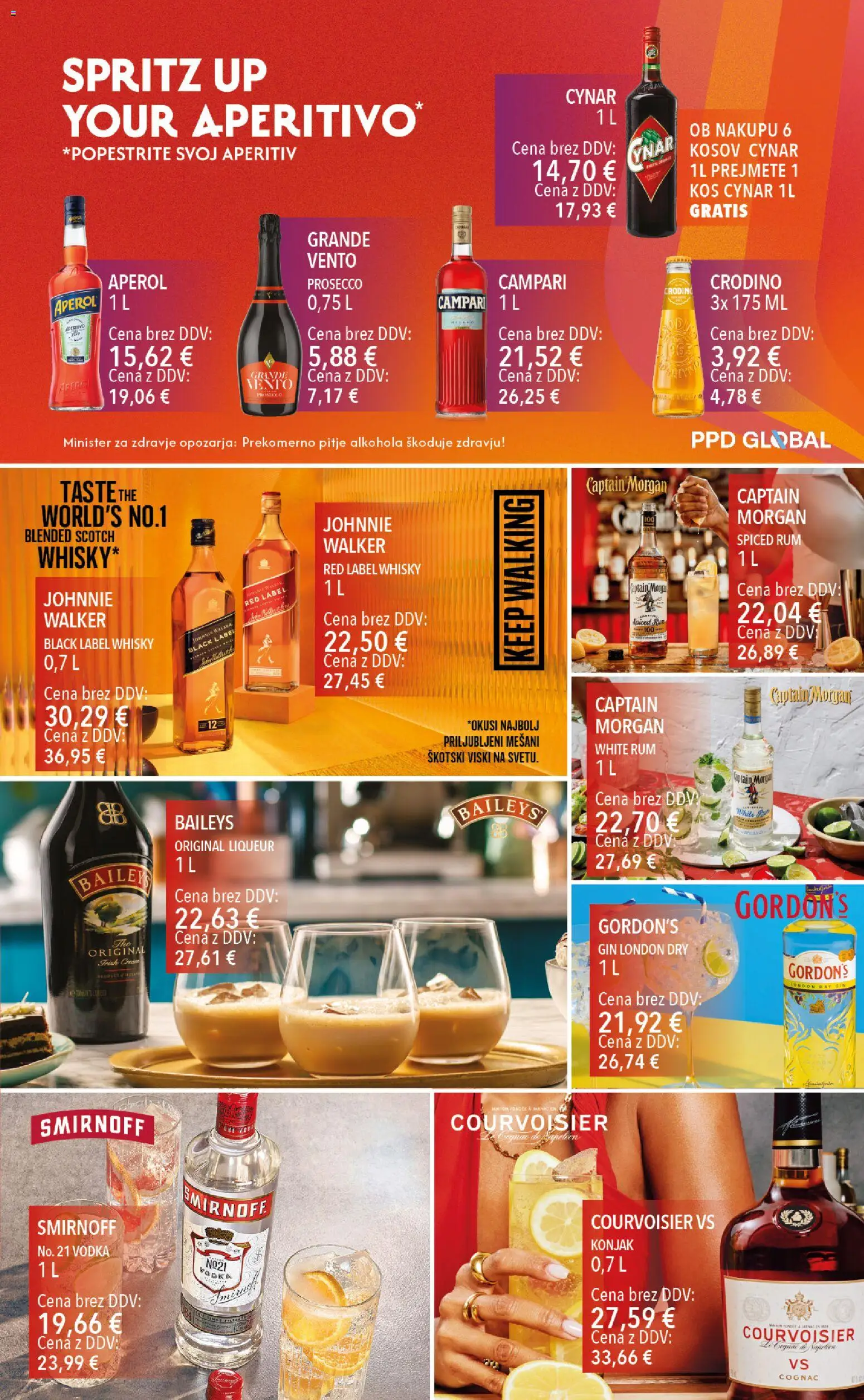 Novi Ahac katalog ponudbe – veljaven od 01.01.2026 | Stran: 11 | Izdelki: Kos, Viski, Gin, Vodka