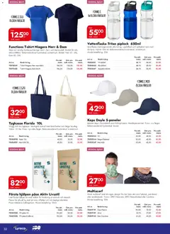 Lyreco - erbjudanden - Förhandsvisning av reklamblad från butik Lyreco aktuell från 01.02.2026 | Sida: 32 | Produkter: Första hjälpen, Keps, Vattenflaska