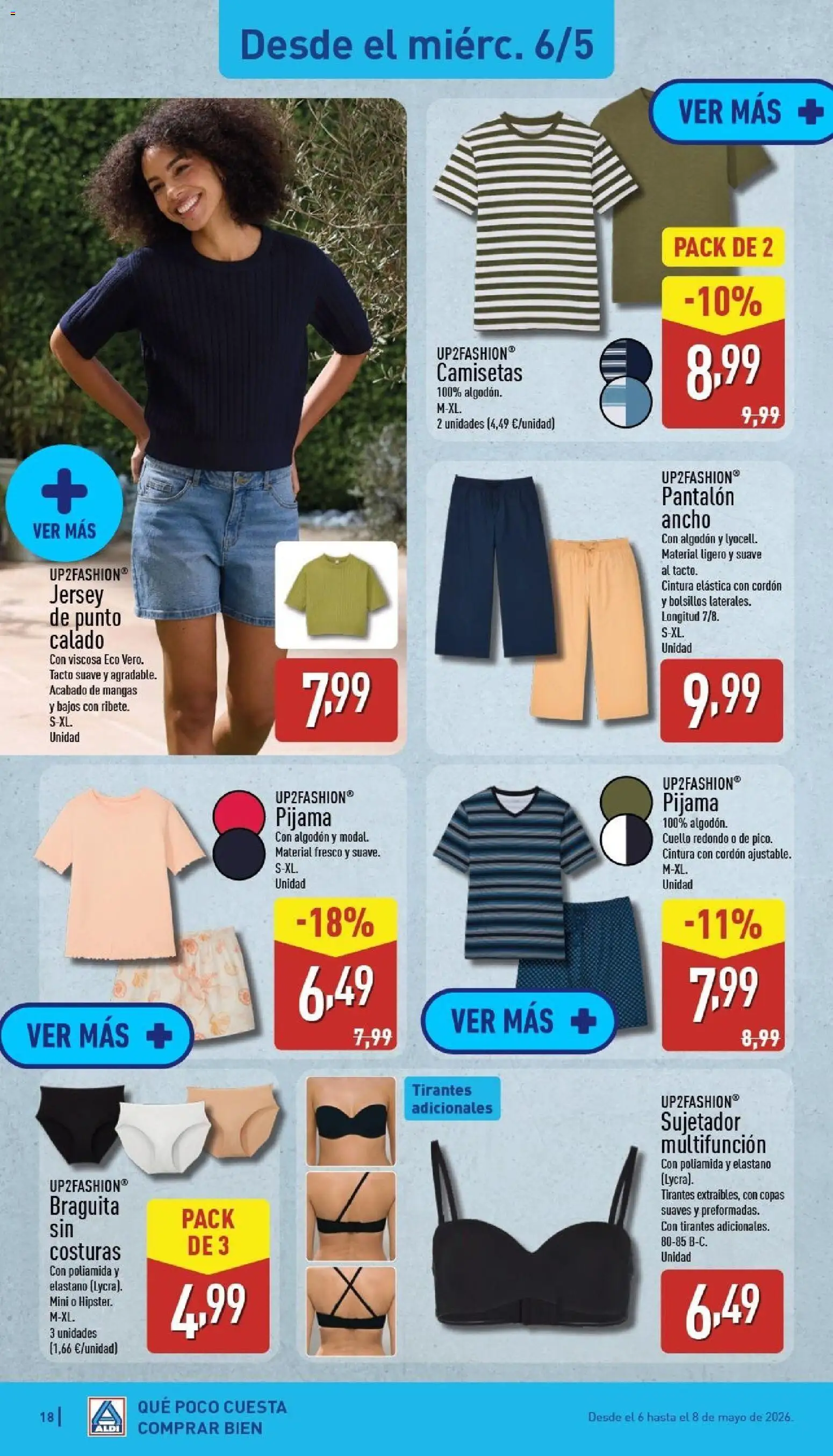 Aldi folleto Baleares │ válido desde el 04.05.2026 | Página: 18 | Productos: Pijama