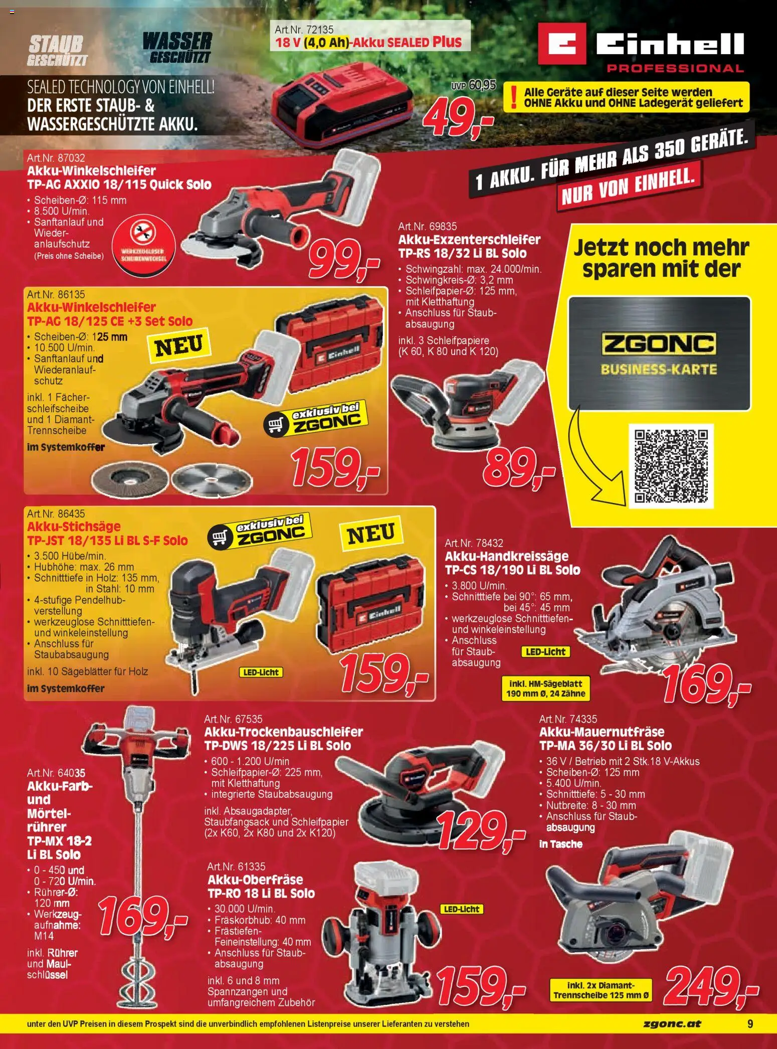 Zgonc - November II 2025 gültig ab 15.11.2025 | Seite: 9