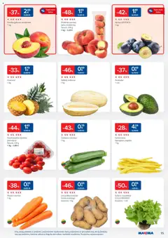 Ananasai, 1 kg Ananasai│galioja nuo 12.08.2025 | Puslapis: 15