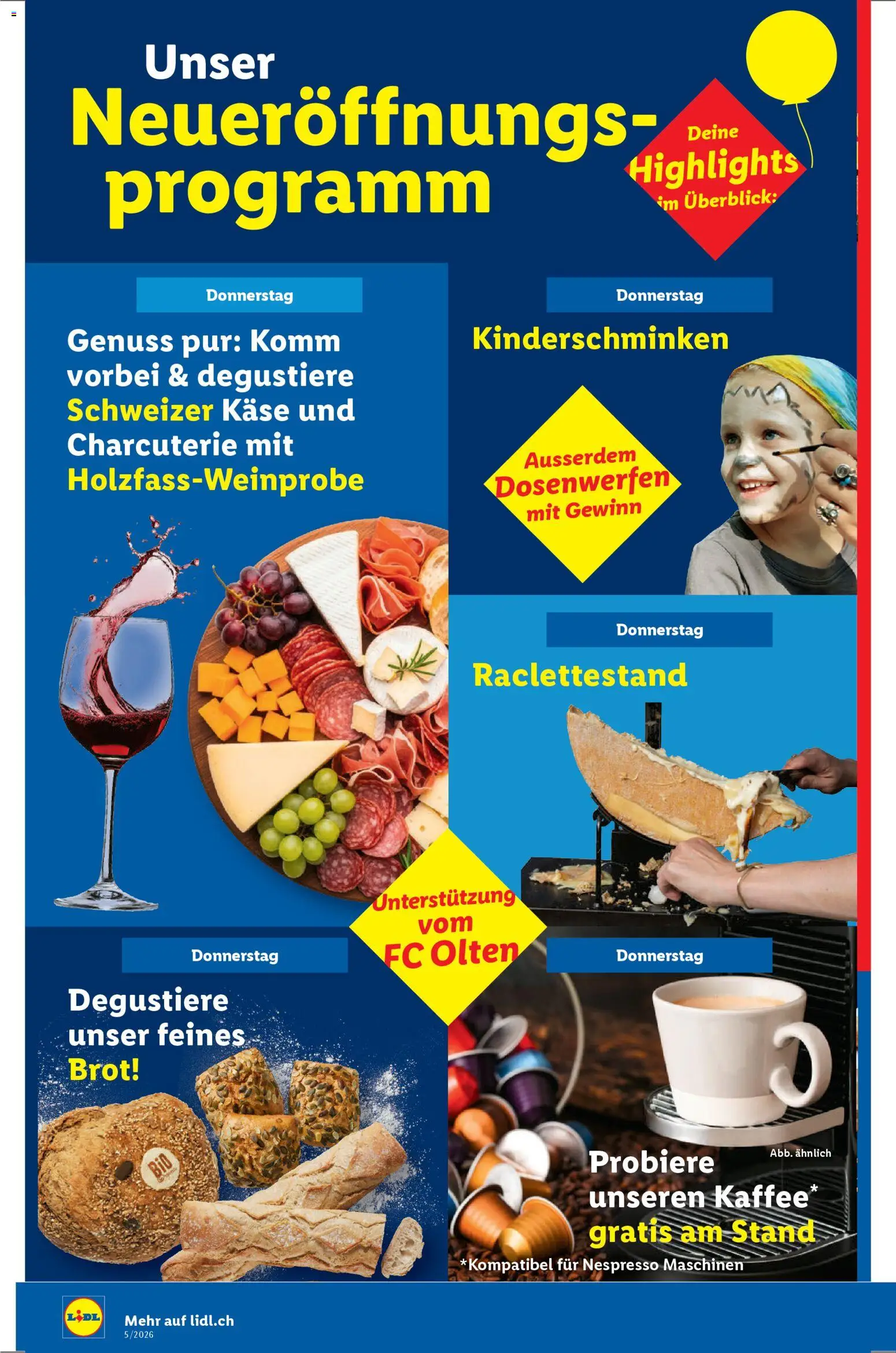 Lidl Aktionen Neueröffnung Olten – gültig ab 29.01.2026 | Seite: 2 | Produkte: Käse, Brot