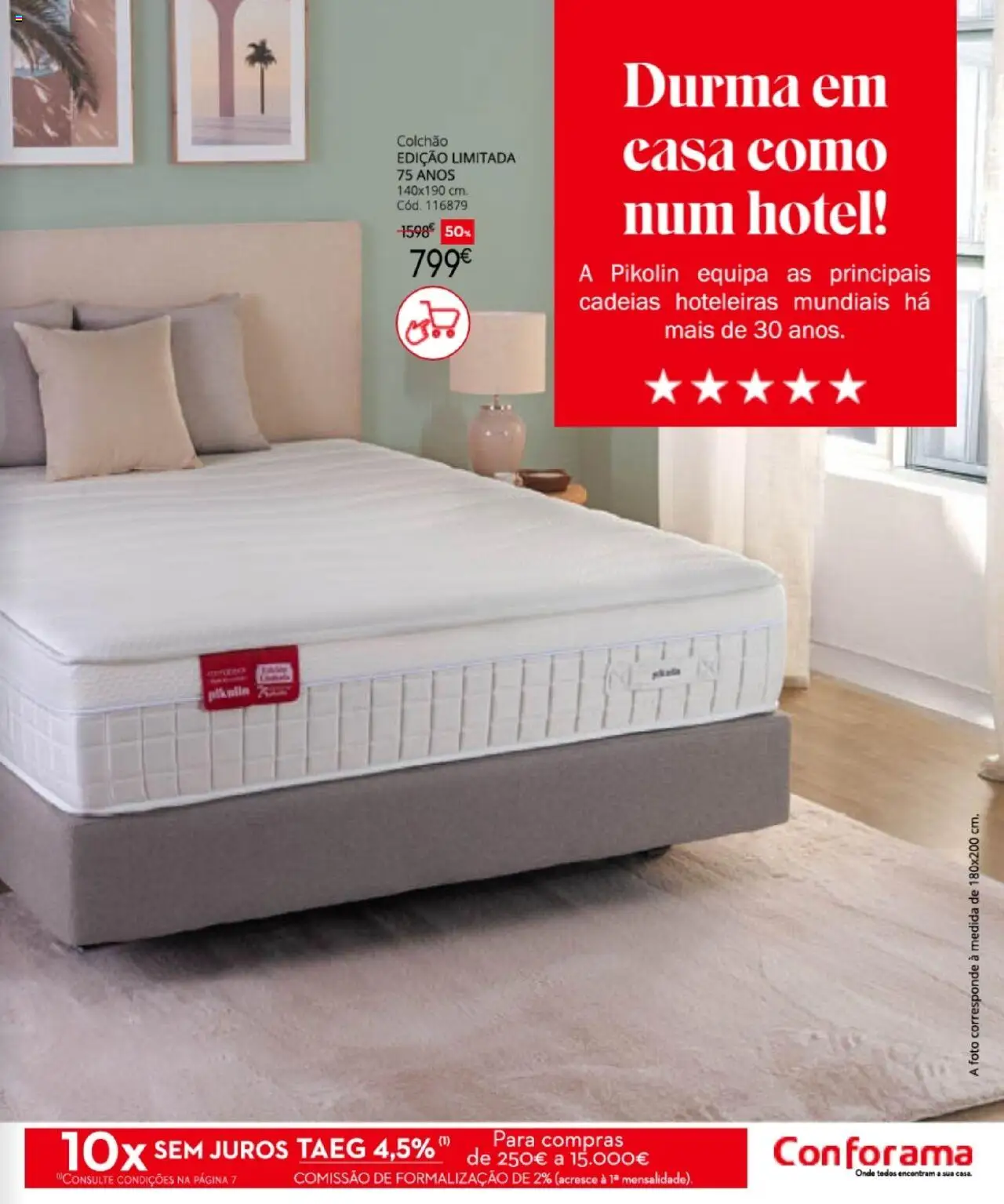 Conforama - Descanso  │ válido de 07.08.2025 | Página: 11 | Produtos: Colchão
