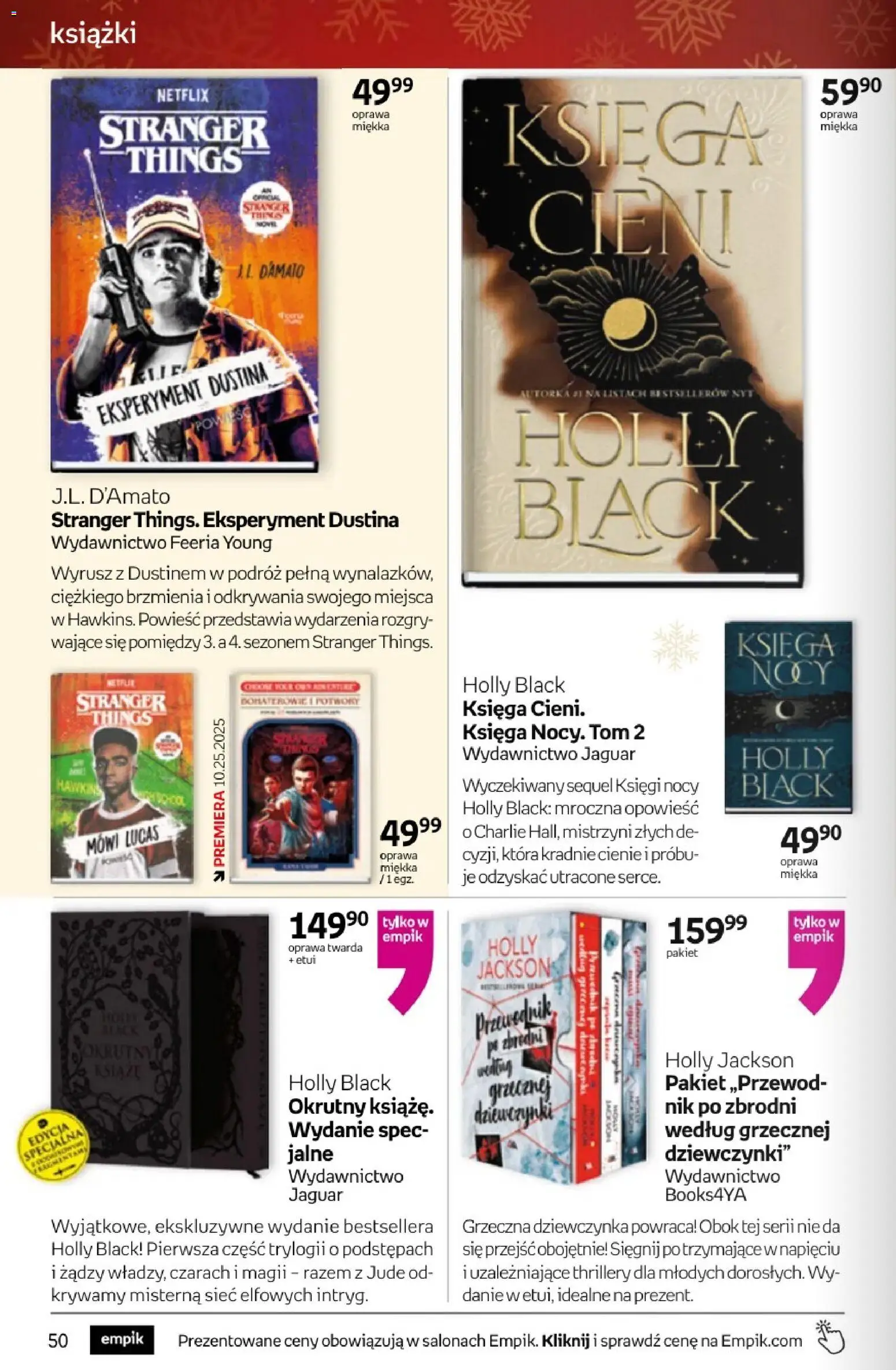 Empik Black Friday od 26.11.2025 | Strona: 50 | Produkty: Książki