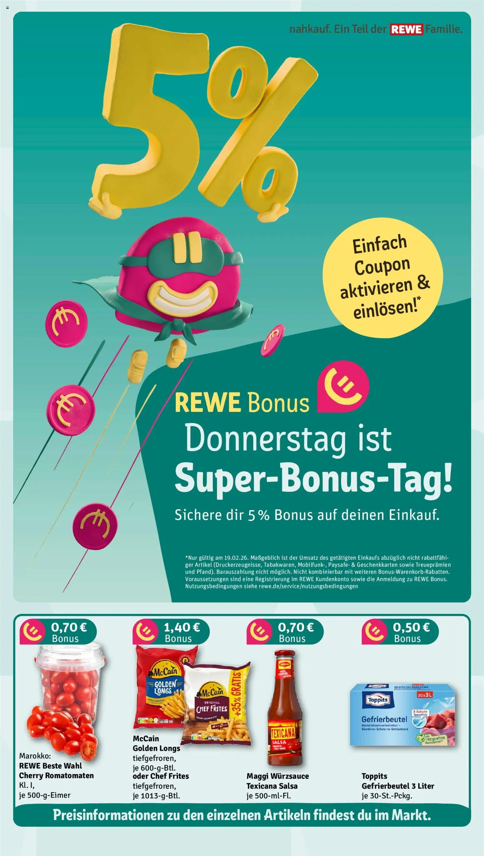 Nahkauf Prospekt – gültig ab 16.02.2026 | Seite: 4 | Produkte: Maggi, McCain