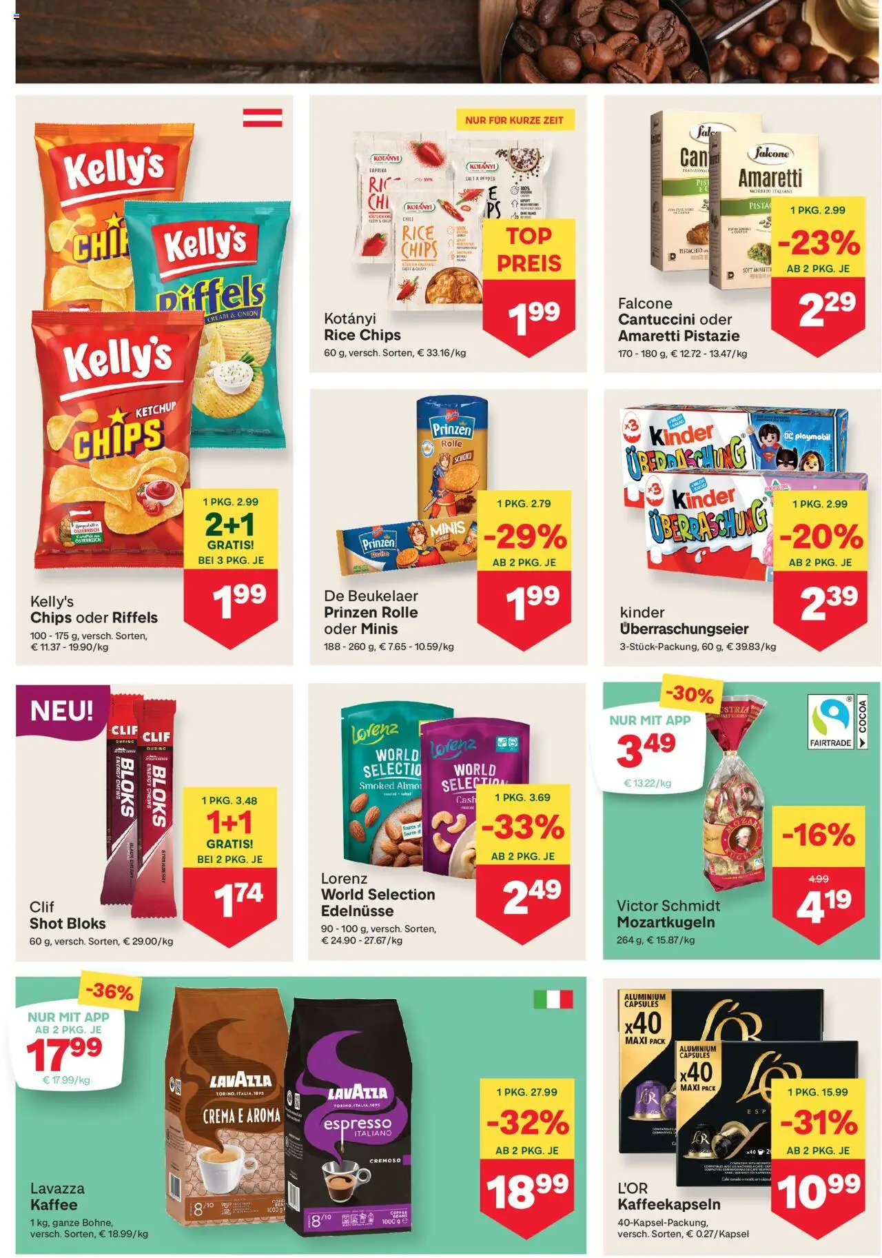 MPREIS Dellach im Drautal gültig ab 31.07.2025 | Seite: 8 | Produkte: Chips, Ketchup, Rizsliszt, Kaffee