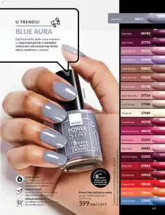 Power Stay Gel lak za nokte, 10 ml | Boje i sjaja otporan na sve izazove - pregled AVON kataloga - važi od 01.04.2026 | Strana: 63 | Proizvode: Lak za nokte