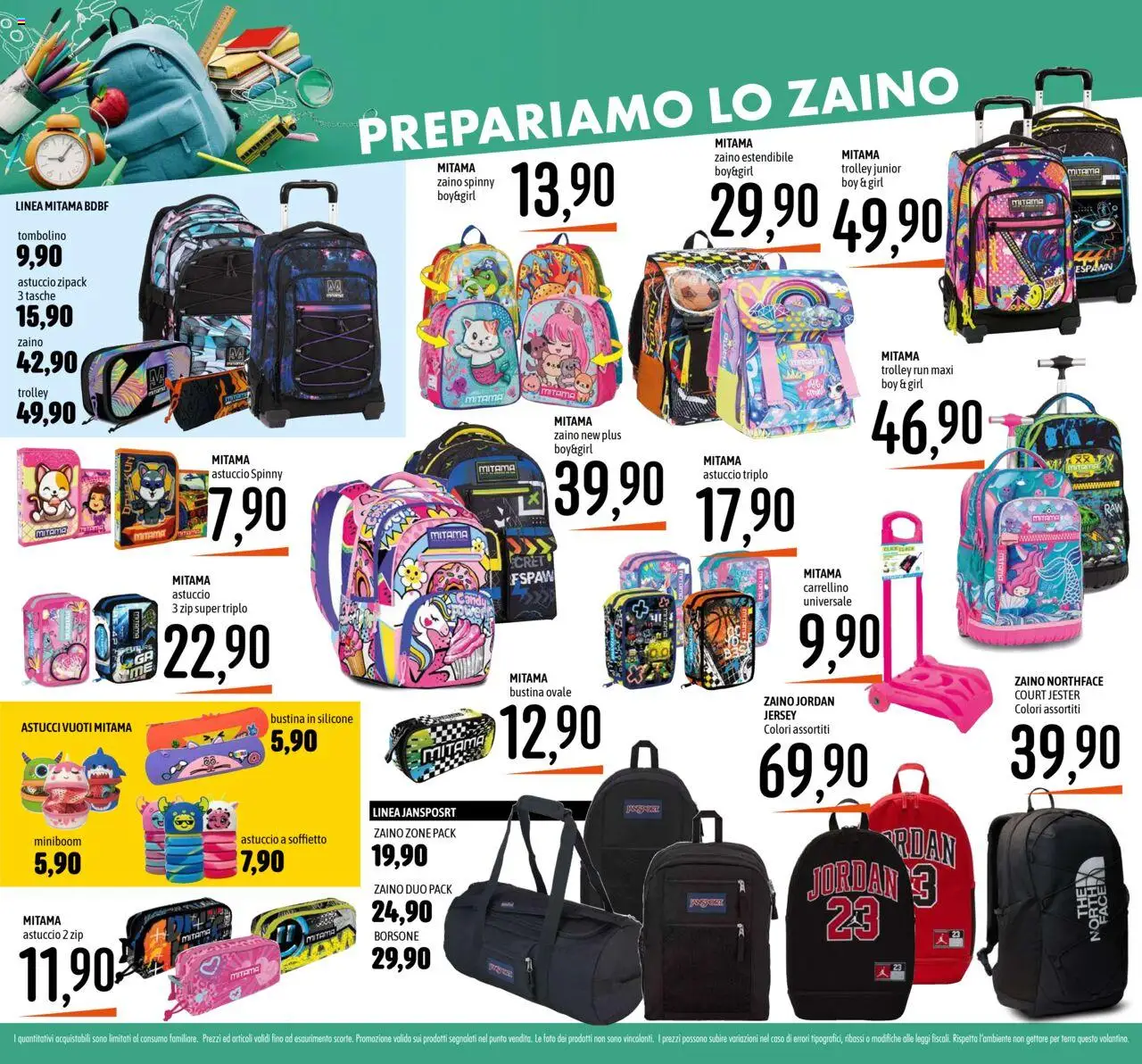 Volantino Emisfero del 07.08.2025 | Pagina: 24 | Prodotti: Borsone, Astuccio, Silicone, Terra