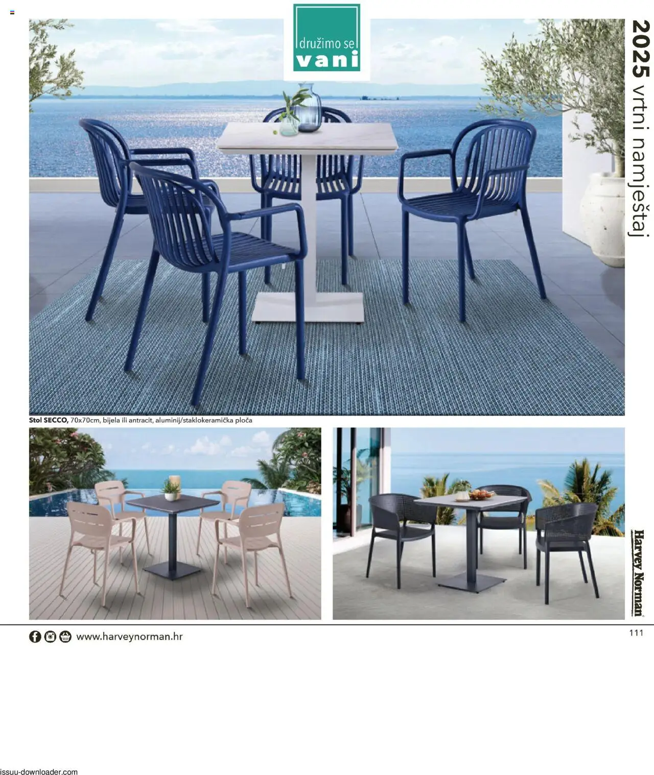 Harvey Norman katalog | vrijedi od 19.03.2025 | Stranica: 111 | Proizvodi: Stol, Vrtni namještaj