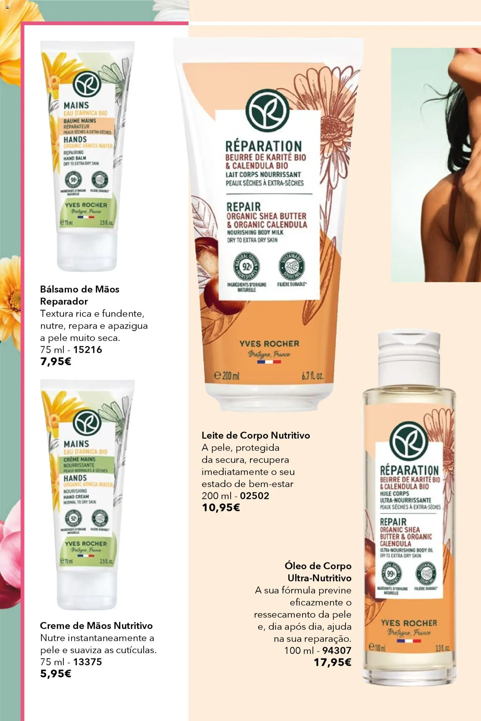 Yves Rocher catálogo 6 │ válido de 17.04.2026 | Página: 50 | Produtos: Leite, Óleo, Creme