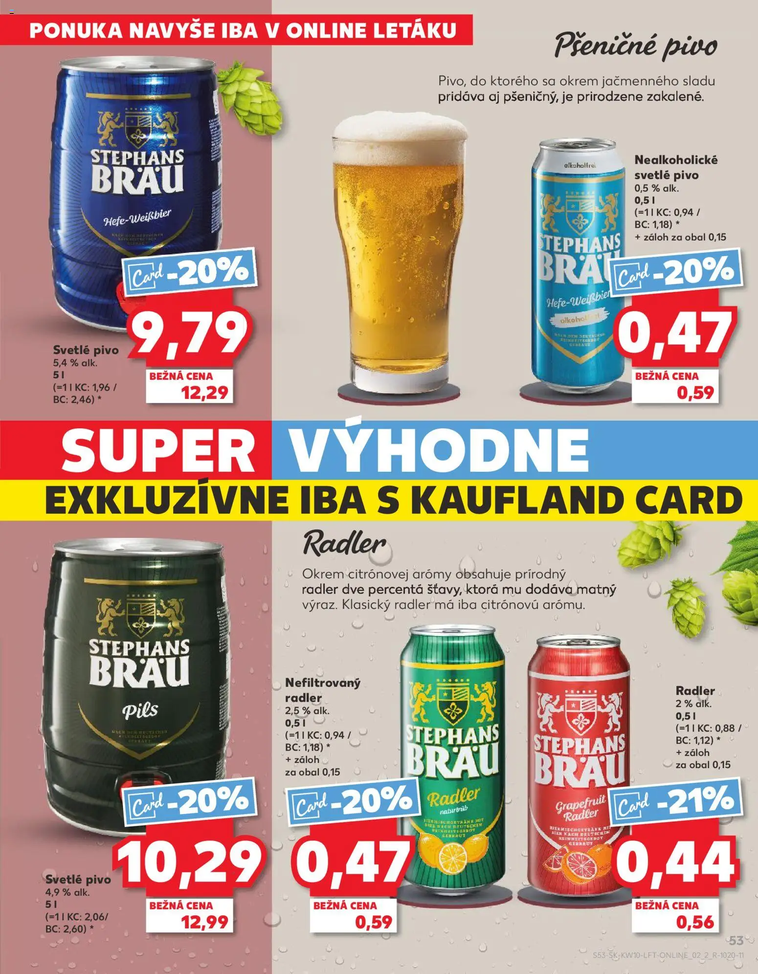 Kaufland SK akciós ujság - amely érvényes a következő dátumtól: 05.03.2026 | Oldal: 53