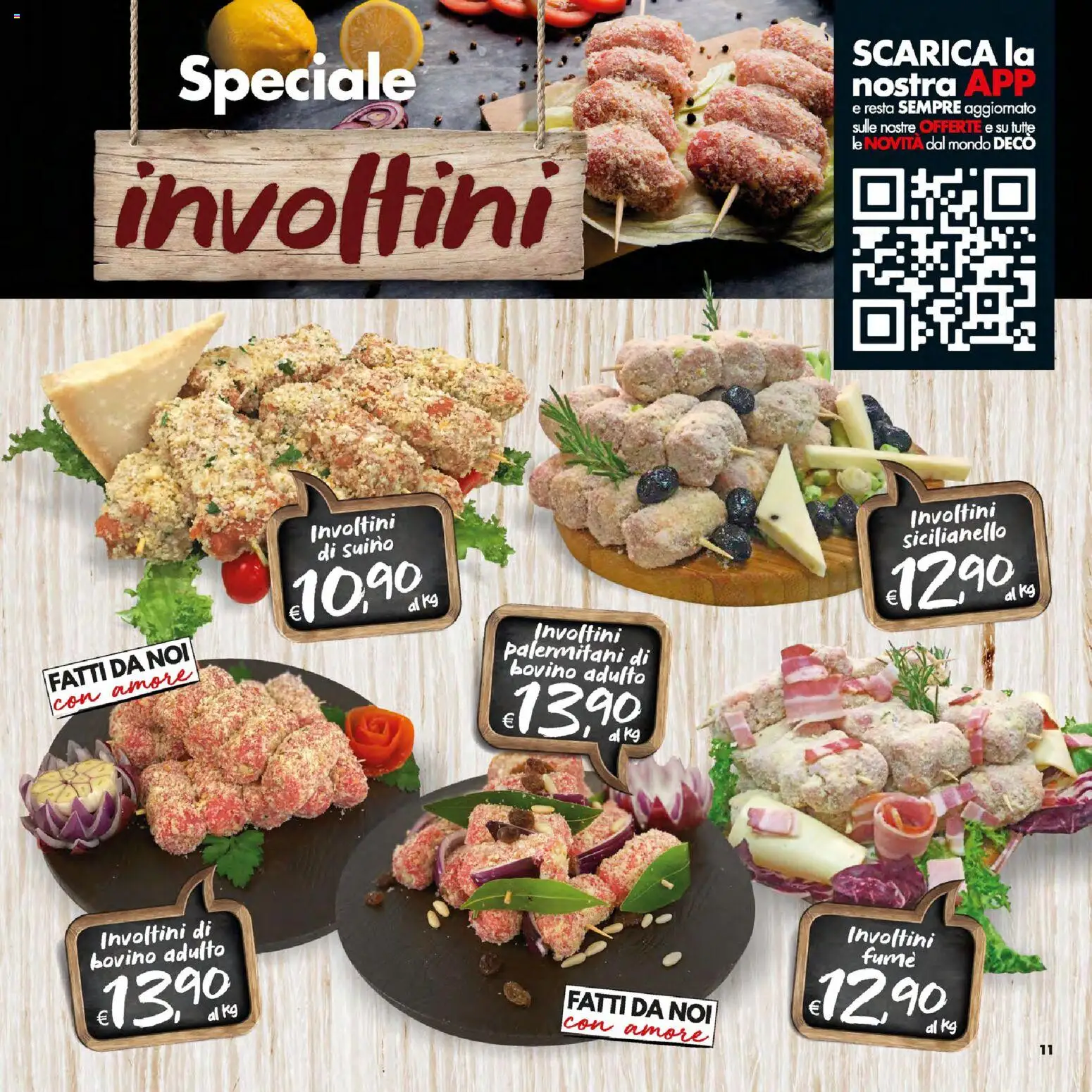 Volantino Decò del 13.01.2026 | Pagina: 11 | Prodotti: Bovino, Suino