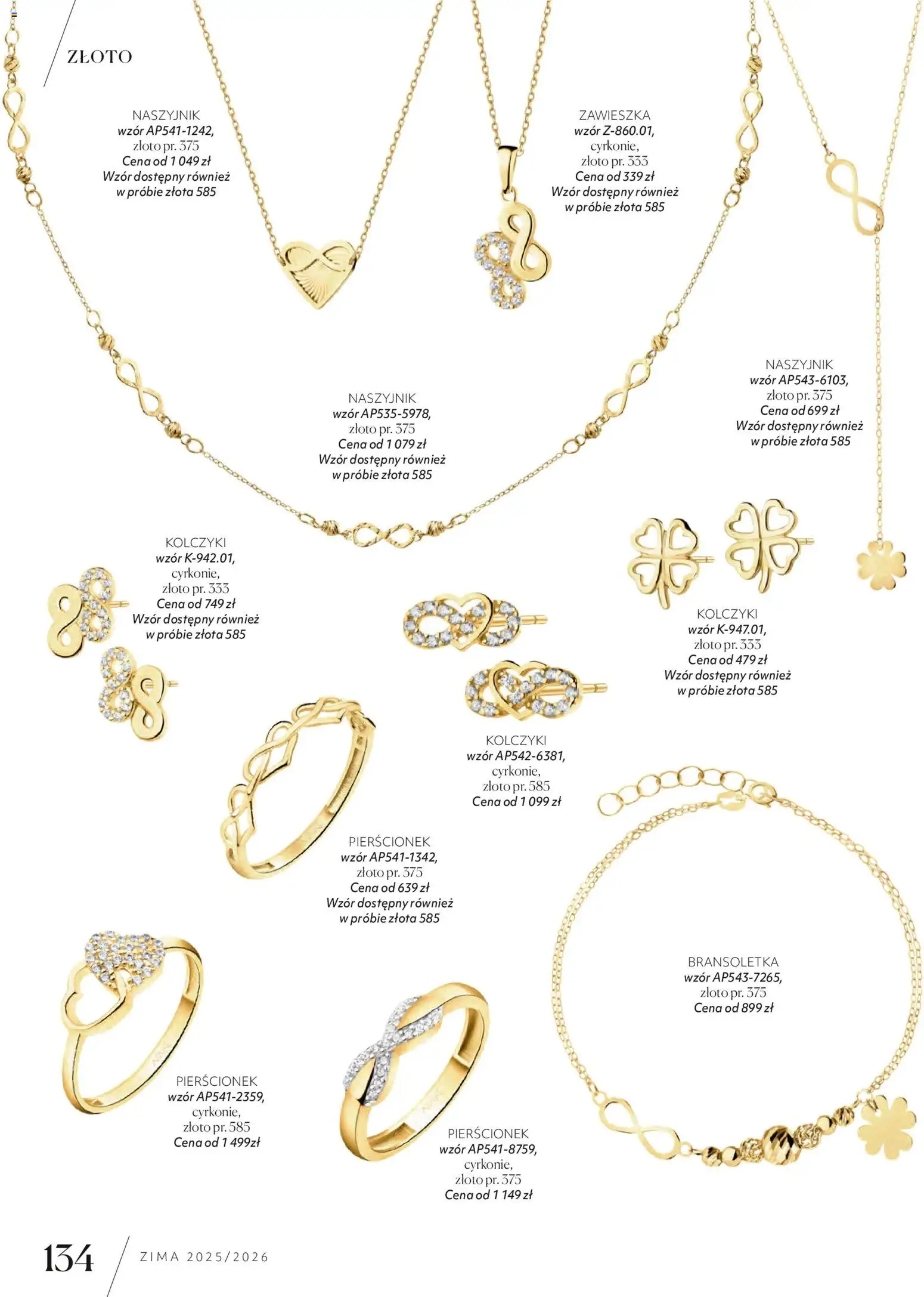 Apart promocje od 04.11.2025 | Strona: 136 | Produkty: Naszyjnik, Bransoletka, Pierścionek