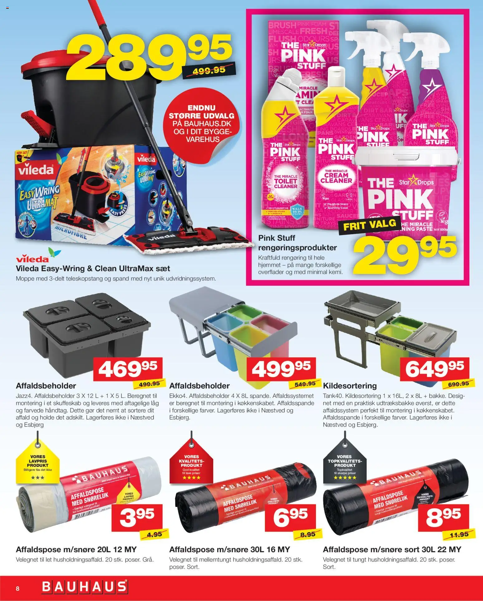 Bauhaus tilbudsavis – gyldig fra 27.12.2025 | Side: 8 | Produkter: Toilet