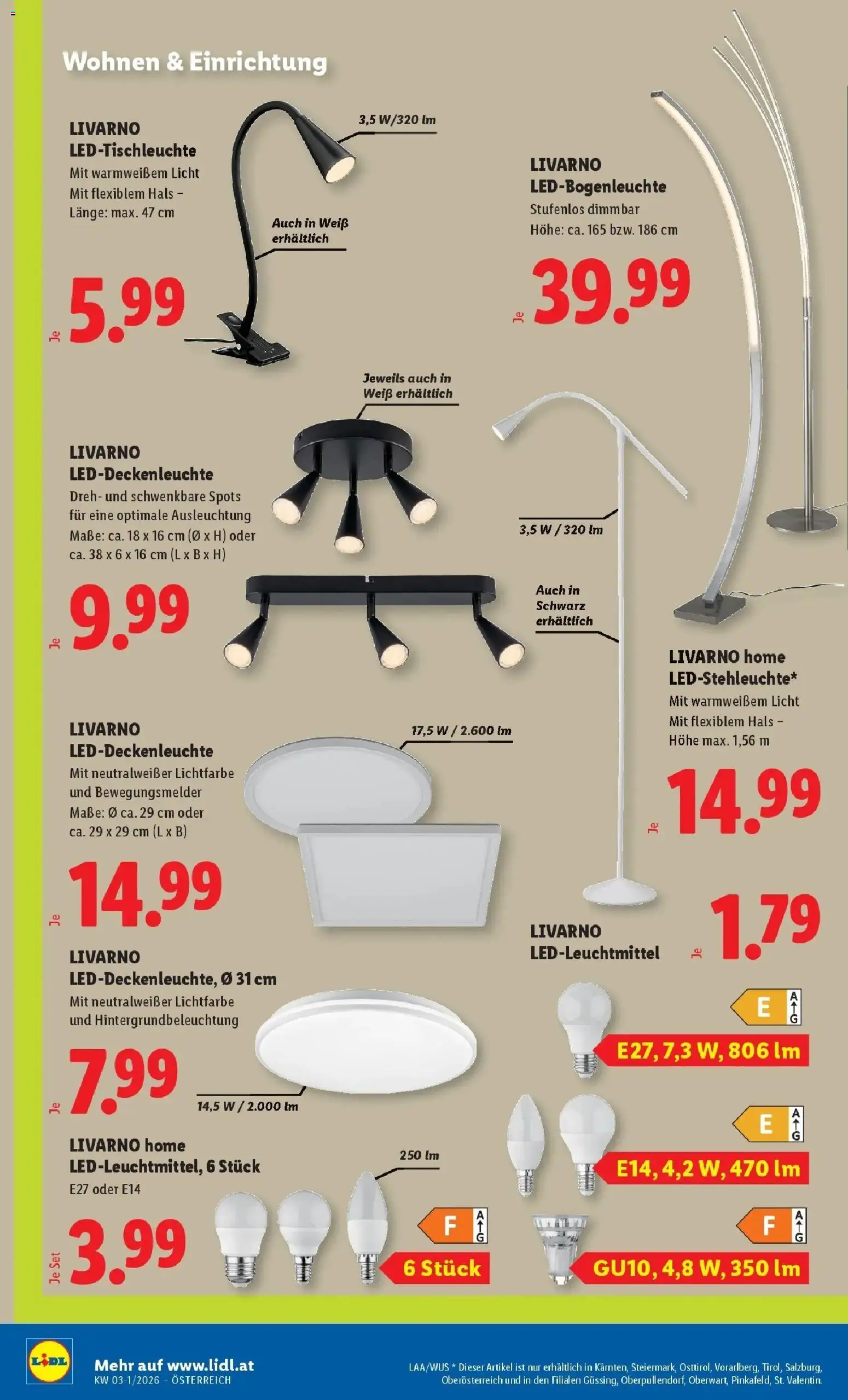 Lidl Flugblatt - Jenbach, Eferding, Dornbirn gültig ab 08.01.2026 | Seite: 30