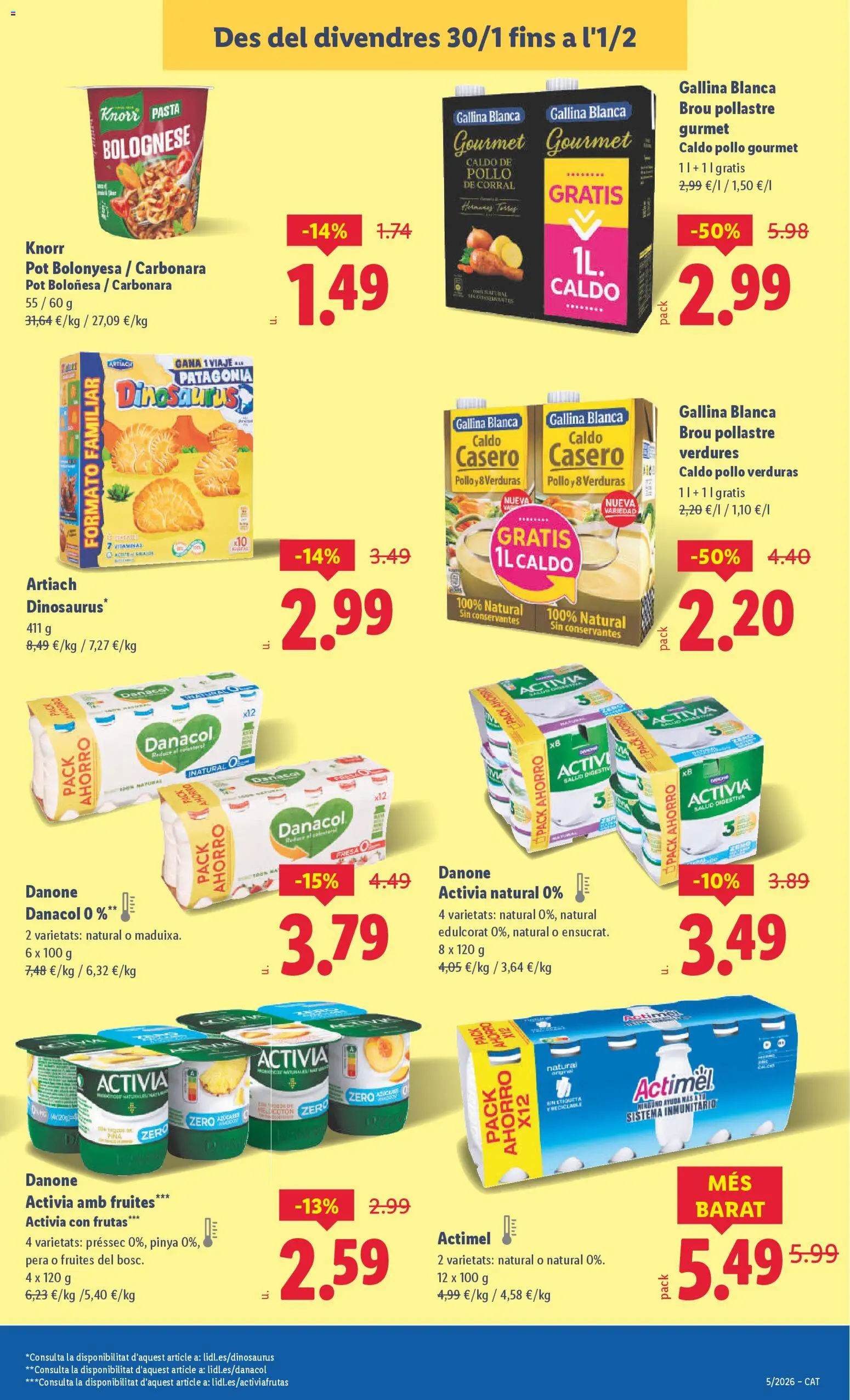 Lidl folleto │ válido desde el 26.01.2026 | Página: 37 | Productos: Piña, Pasta