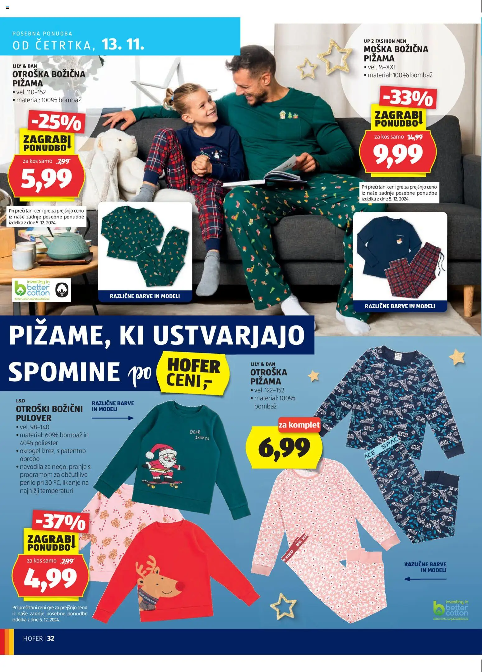 Hofer SI katalog | vrijedi od 06.11.2025 | Stranica: 32