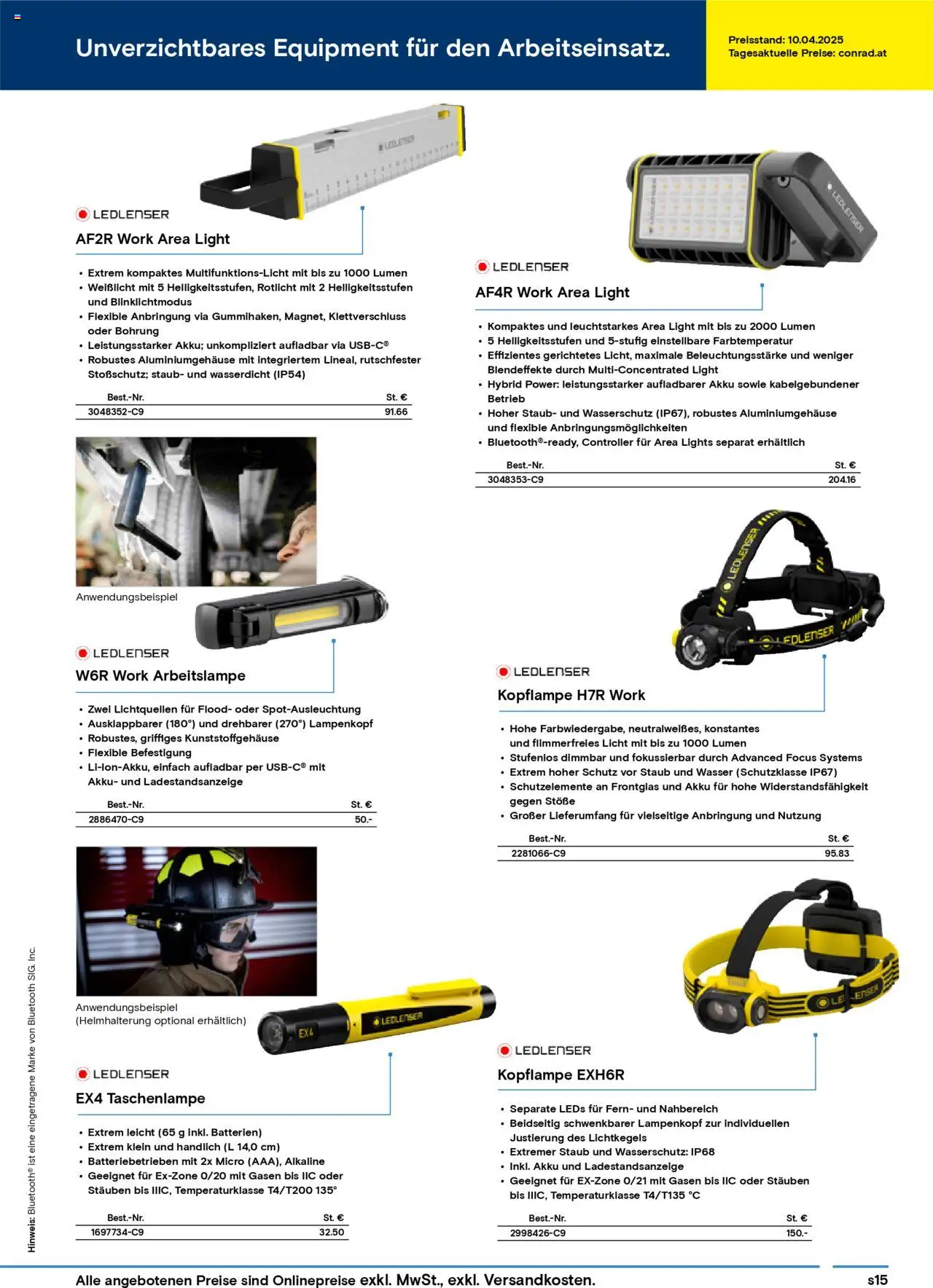 Conrad Katalog ungeplanter Bedarf gültig ab 15.05.2025 | Seite: 15 | Produkte: Wasser