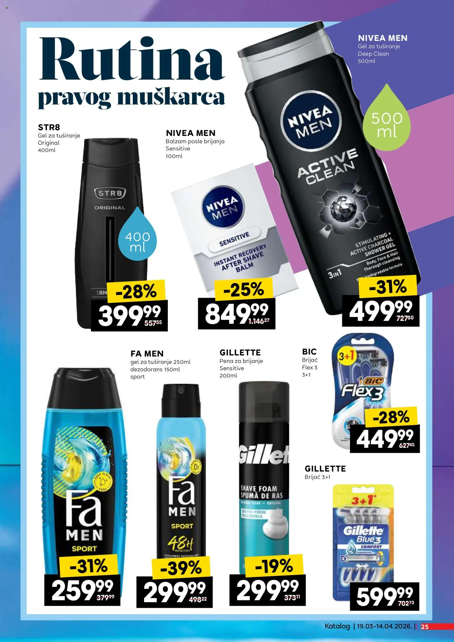 Roda katalog - važi od 19.03.2026 | Strana: 25 | Proizvode: Brijač, Nivea, Balzam, Gel za tuširanje