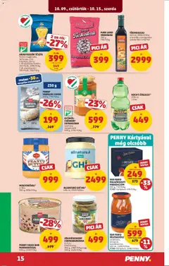 SAN FABIO PASSZÍROZOTT PARADICSOM, 500 g - amely érvényes a következő dátumtól: 09.10.2025 | Oldal: 19