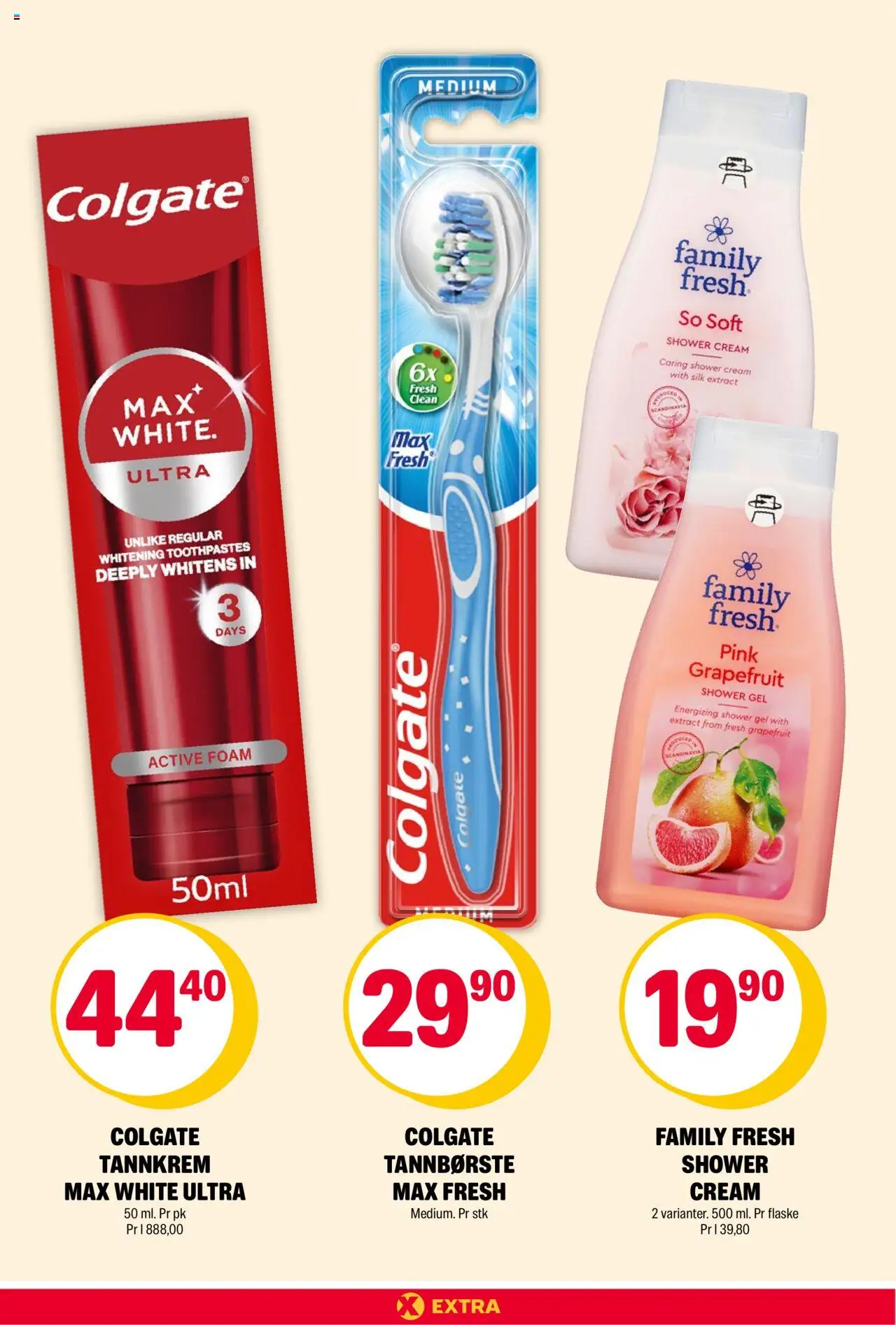  | Side: 16 | Produkter: Tannkrem, Tannbørste, Shower Gel