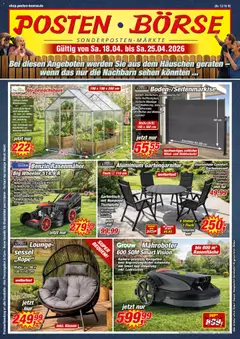 Posten Börse Prospekt ab 18.04.2026 gültig
