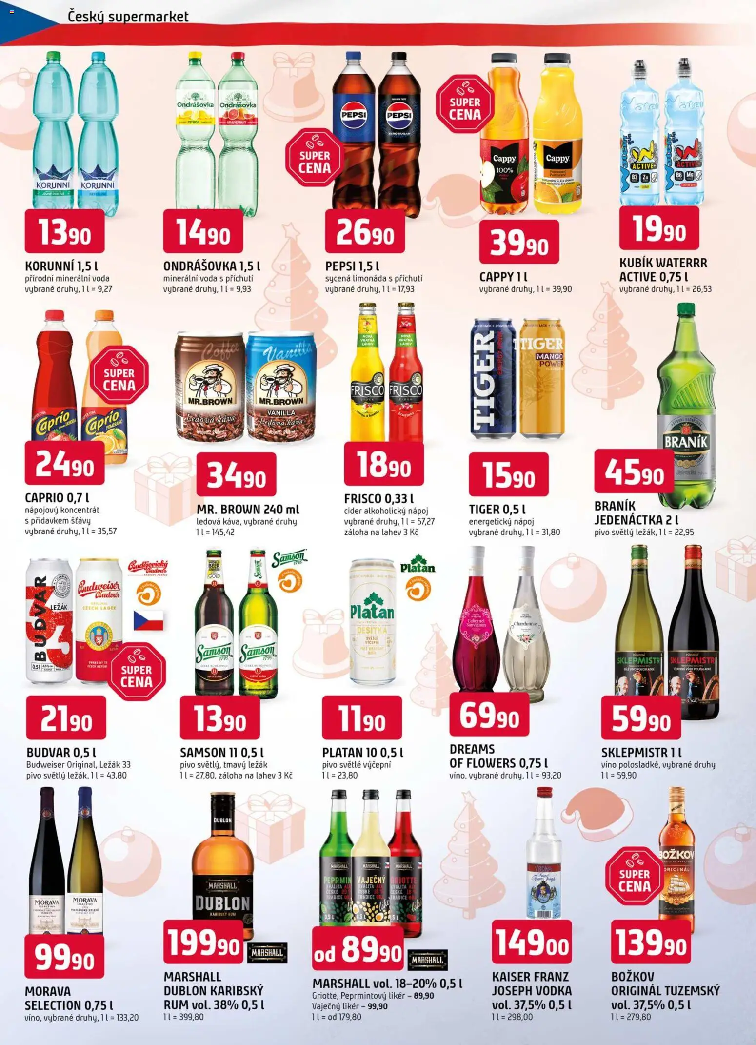 Trefa leták od 26.11.2025 | Strana: 10 | Produkty: Ledová káva, Vodka, Cider, Cabernet Sauvignon