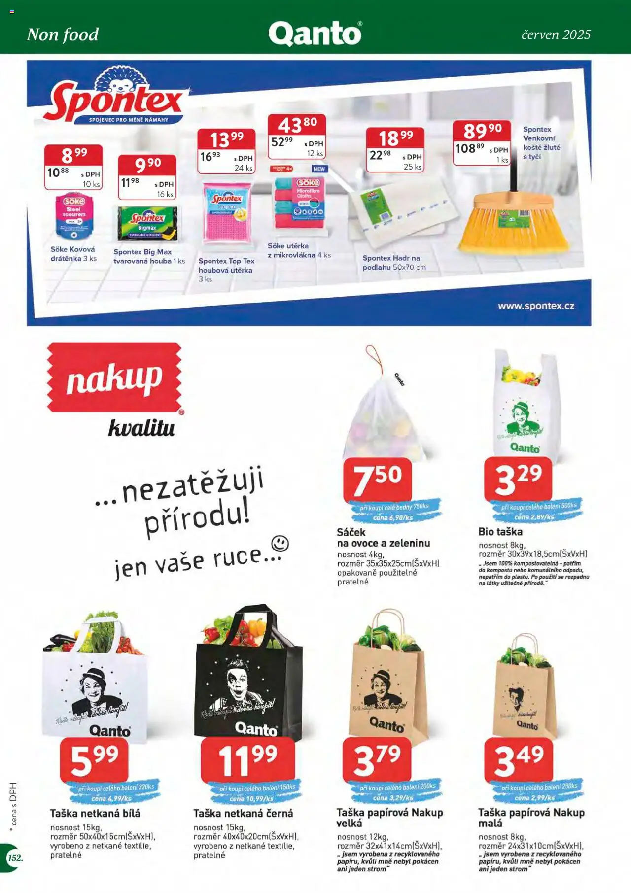 Astur & Qanto leták - Velkoobchod 06/2025 od 01.06.2025 | Strana: 152 | Produkty: Ovoce, Taška, Utěrka, Sáček