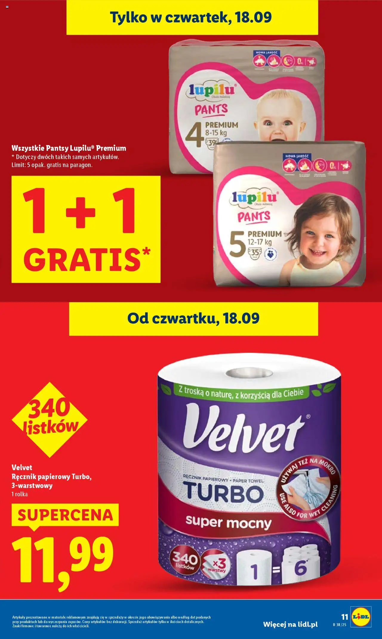 Lidl Gazetka od 18.09.2025 | Strona: 11