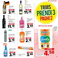 Volantino Todis del 04.09.2025 | Pagina: 5 | Prodotti: Pesce, Latte, Aceto, Griglia