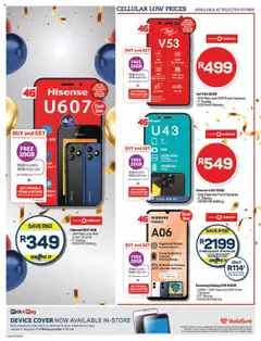 Pick n Pay - Cellular Specials │ valid from 23.06.2025 | Page: 2 | Products: Sim, Cover, Earphones, Camera