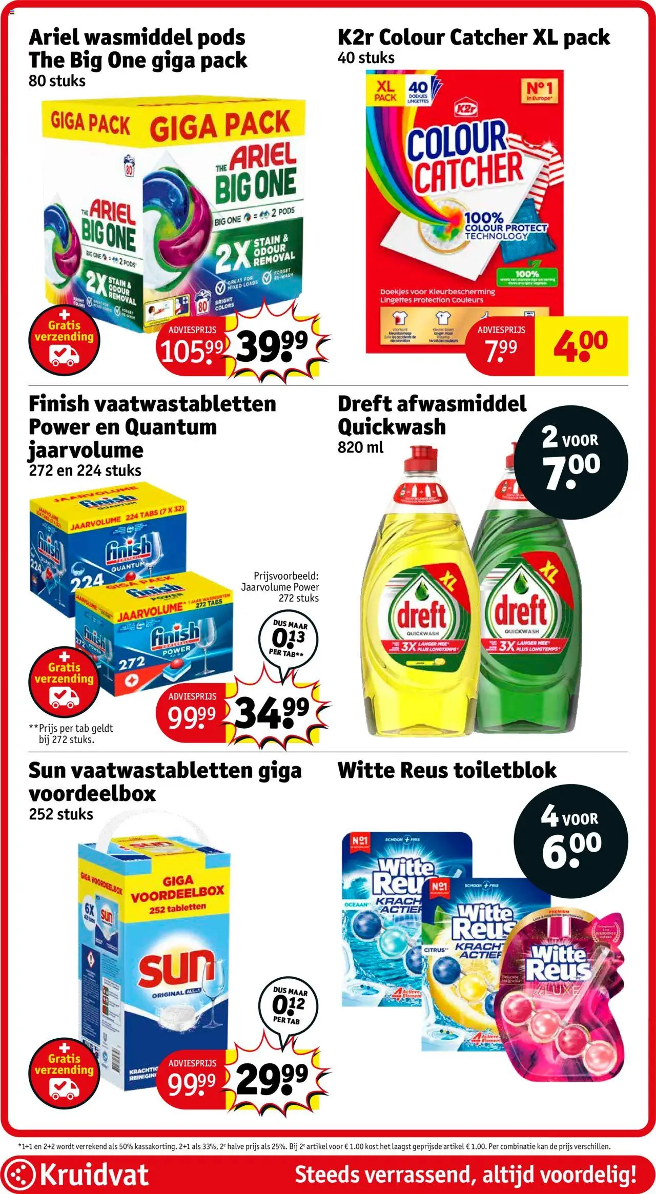  | Pagina: 105 | Producten: Wasmiddel, Ostyalap, Afwasmiddel, Toilet