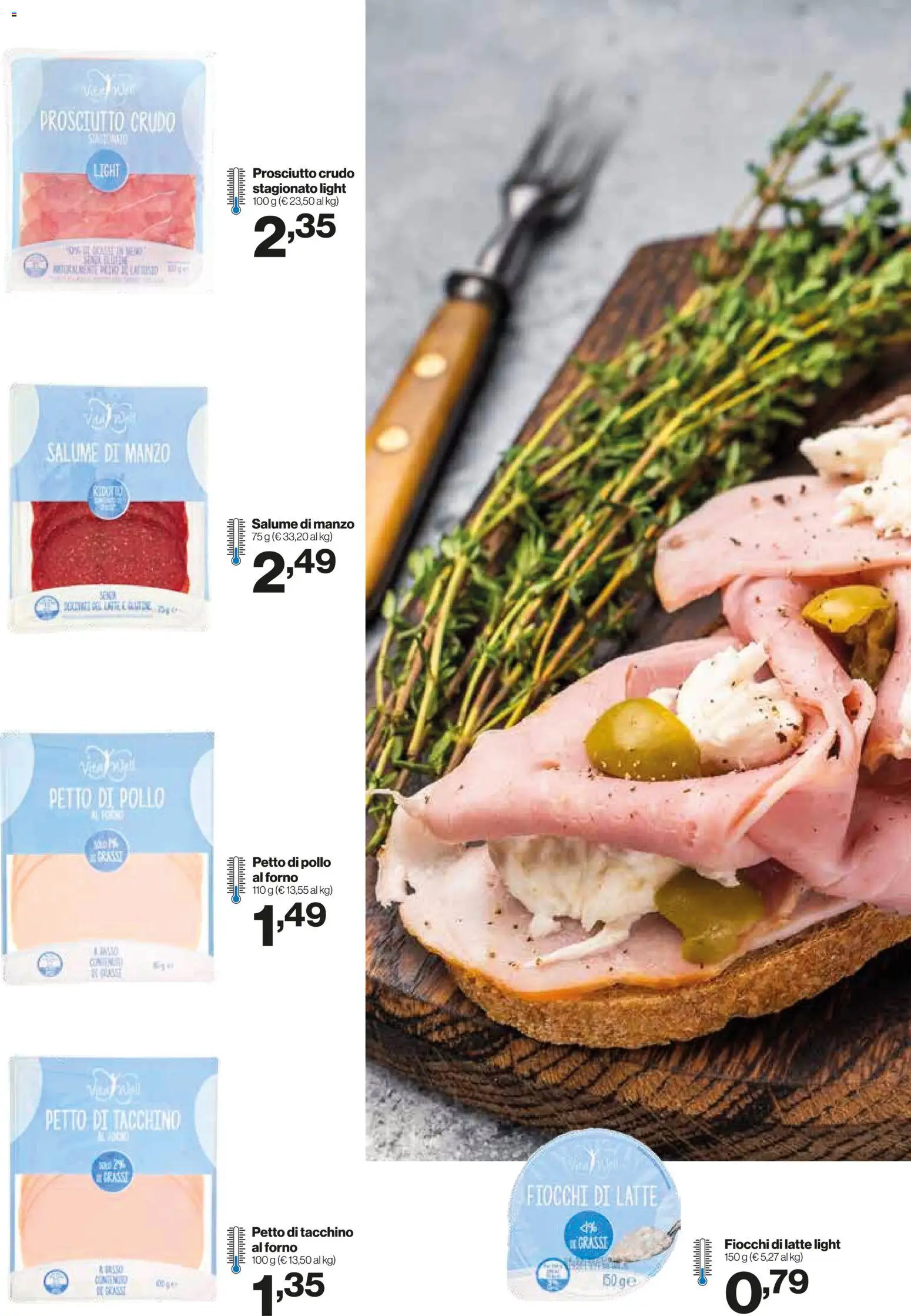 Volantino IN's del 08.04.2026 | Pagina: 6 | Prodotti: Manzo, Fiocchi, Tacchino, Prosciutto