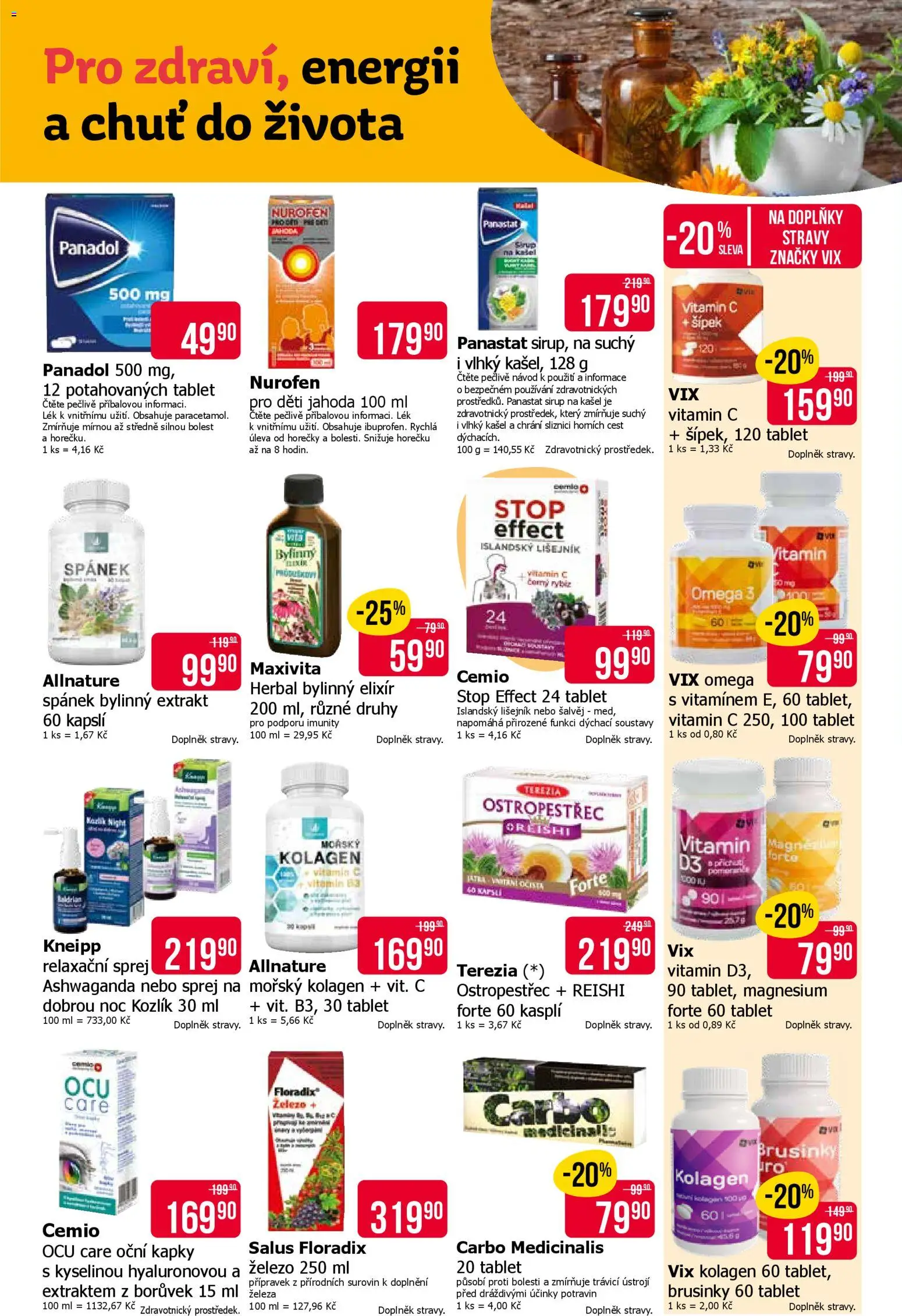 TETA Drogerie leták od 29.01.2026 | Strana: 15 | Produkty: Oční kapky, Vitamin c, Sirup, Brusinky