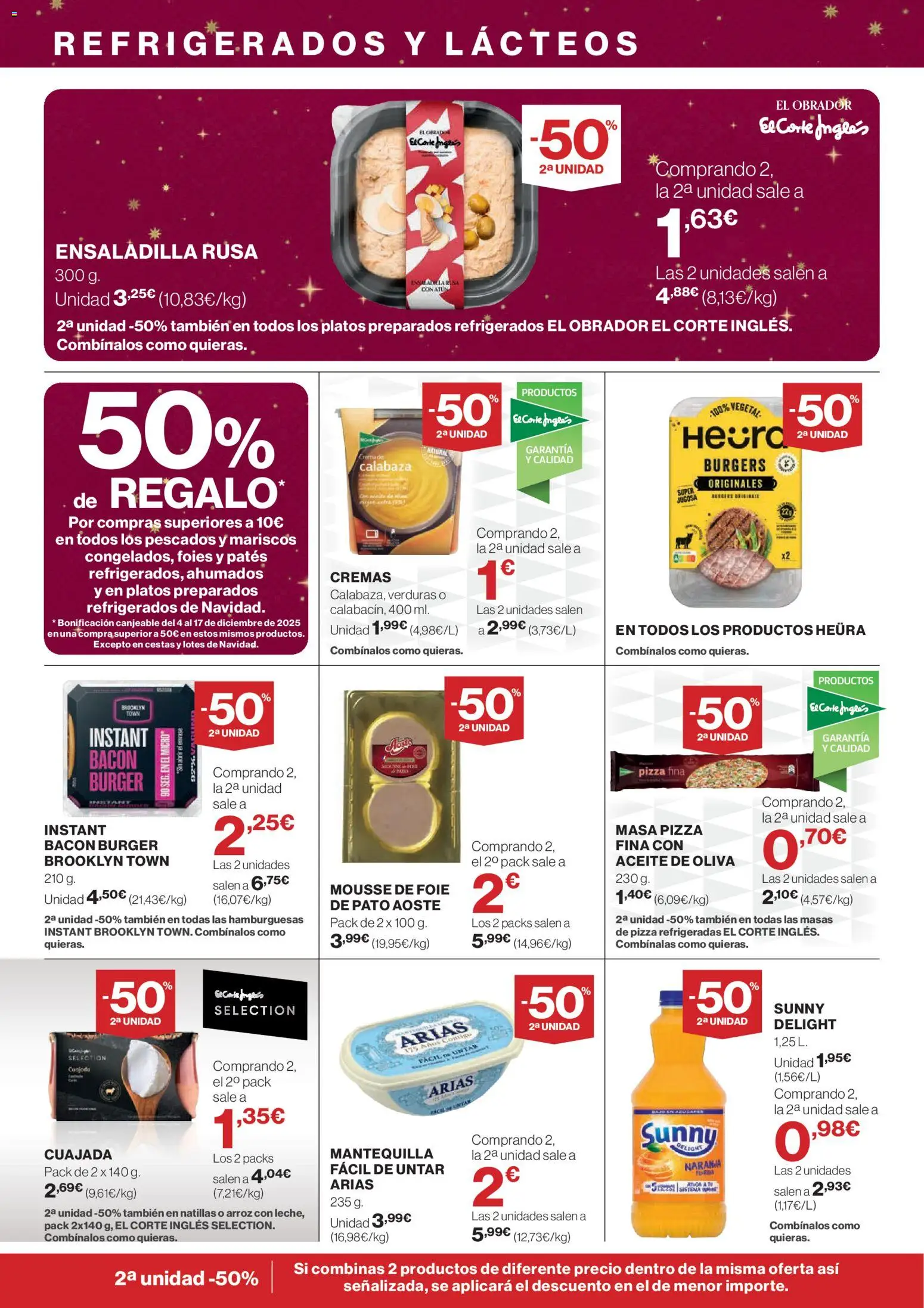 Hipercor catálogo │ válido desde el 20.11.2025 | Página: 12 | Productos: Pizza, Arroz, Crema, Aceite de oliva