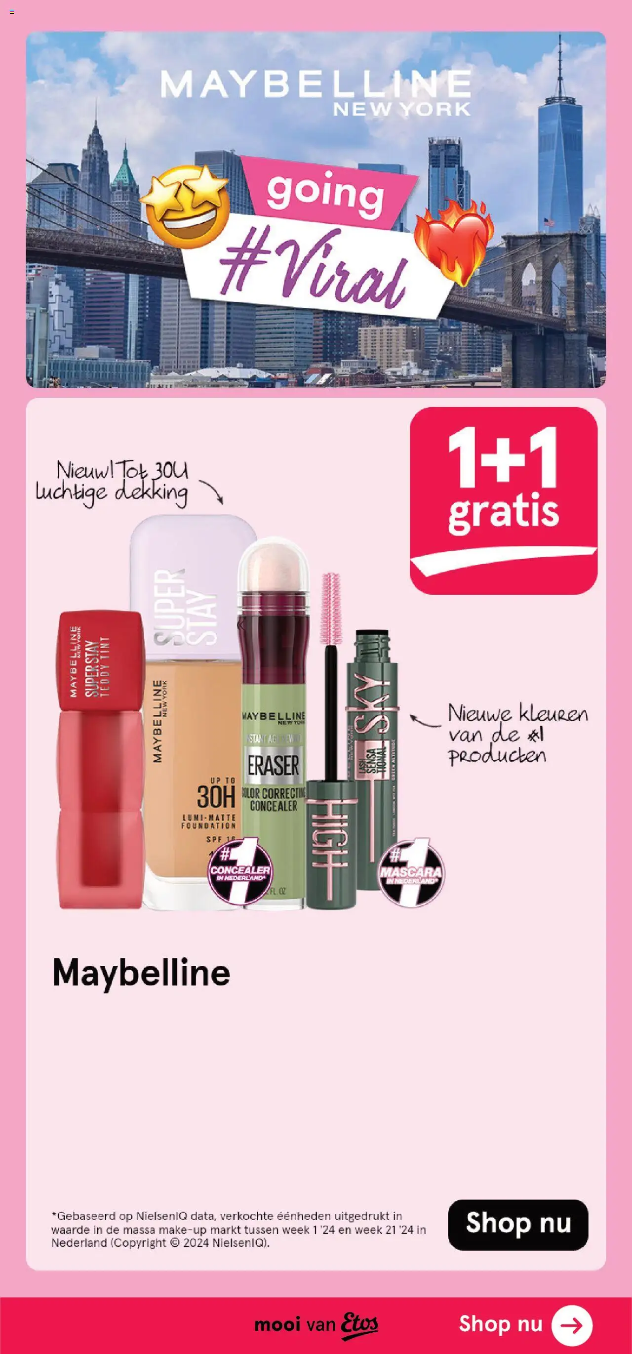  | Pagina: 43 | Producten: Foundation, La, Concealer, Mascara