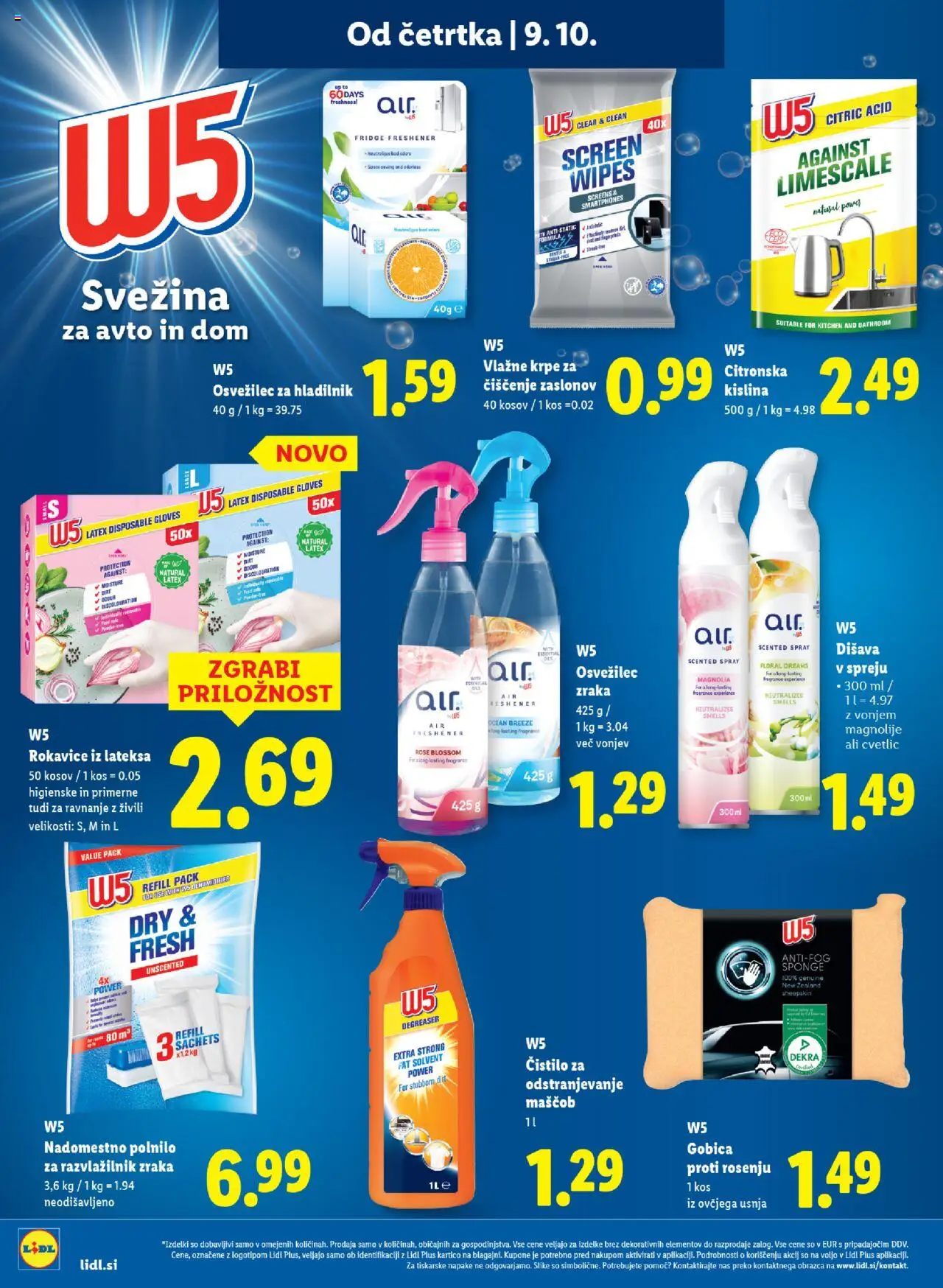 Novi Lidl katalog ponudbe – veljaven od 09.10.2025 | Stran: 16 | Izdelki: Hladilnik, Kos, Disava, Gobica