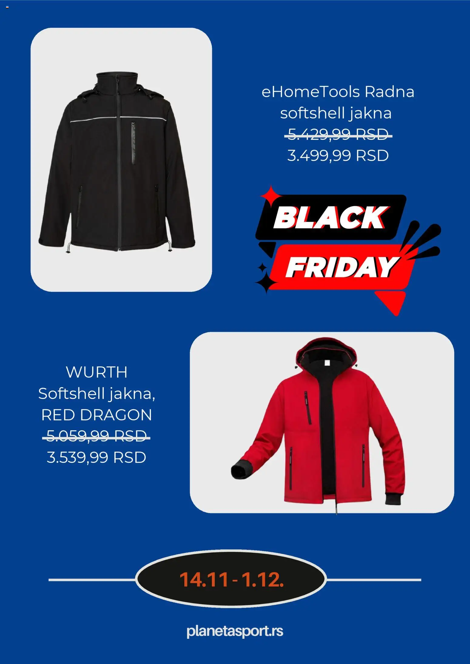 Planeta Sport katalog - važi od 14.11.2025 | Strana: 2 | Proizvode: Jakna