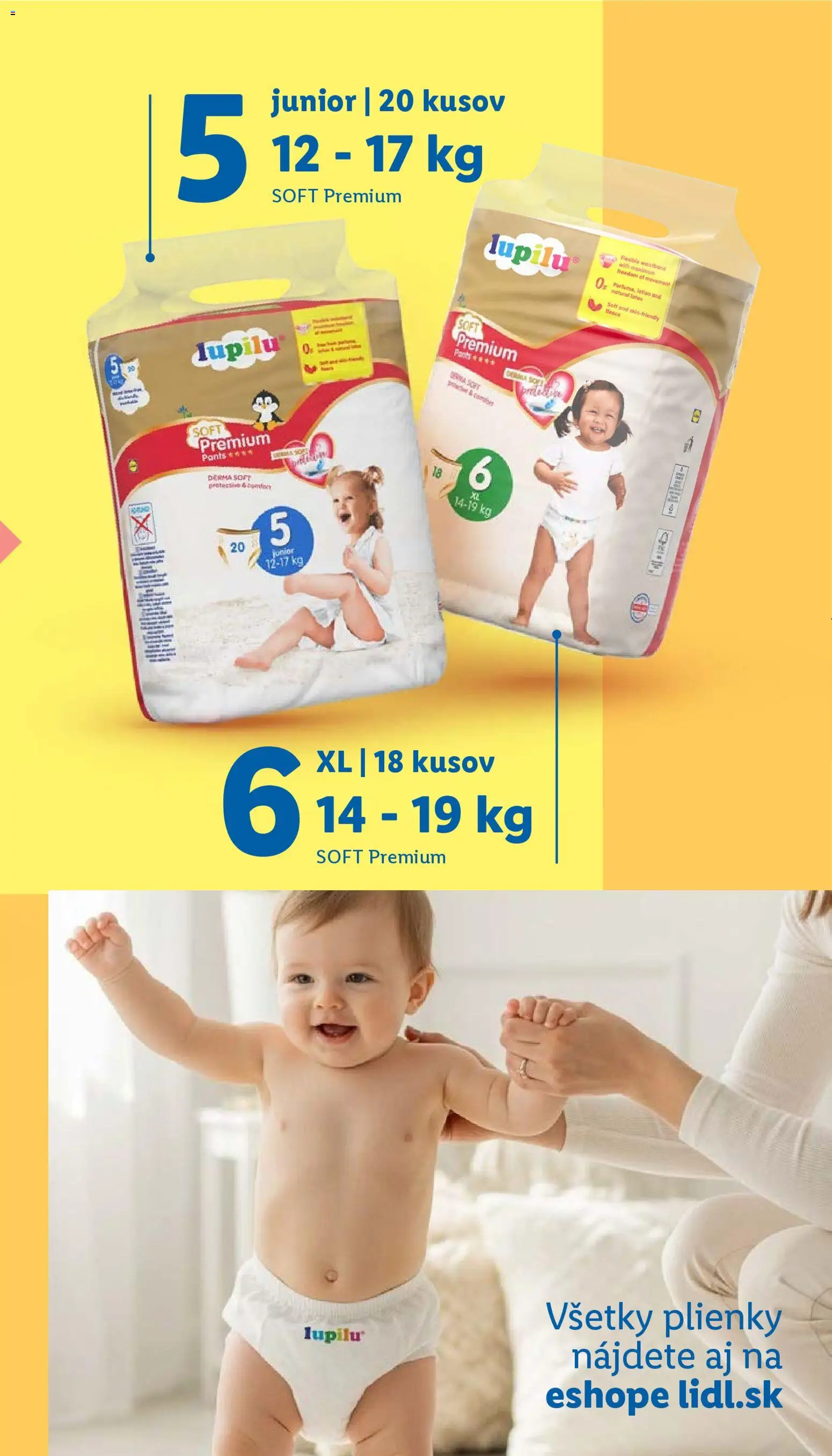Nové Lidl akcie – leták je platný od 02.03.2026 | Strana: 9 | Produkty: Plienky