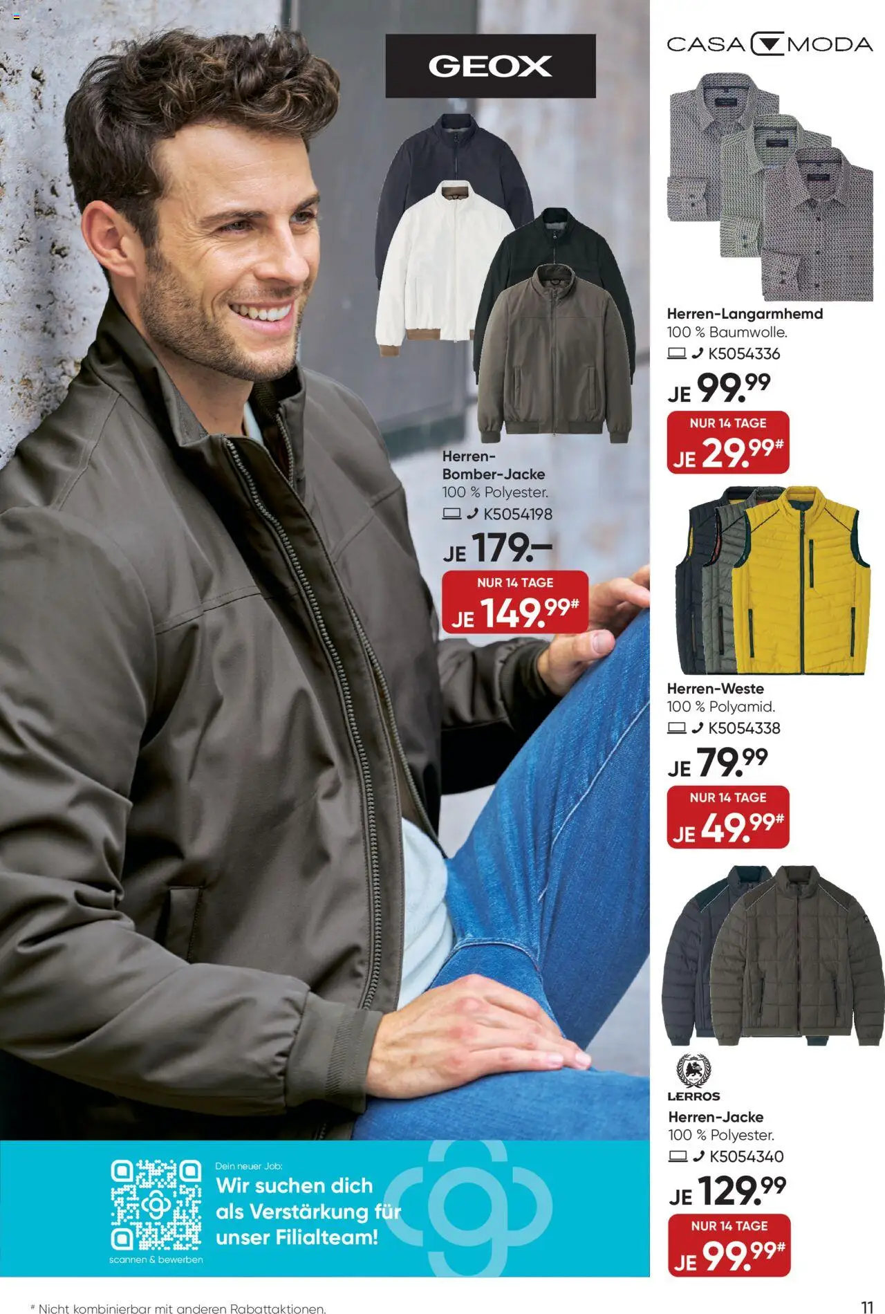 Galeria Karstadt Kaufhof Online-Prospekt – gültig ab 29.09.2025 | Seite: 11 | Produkte: Bomberjacke
